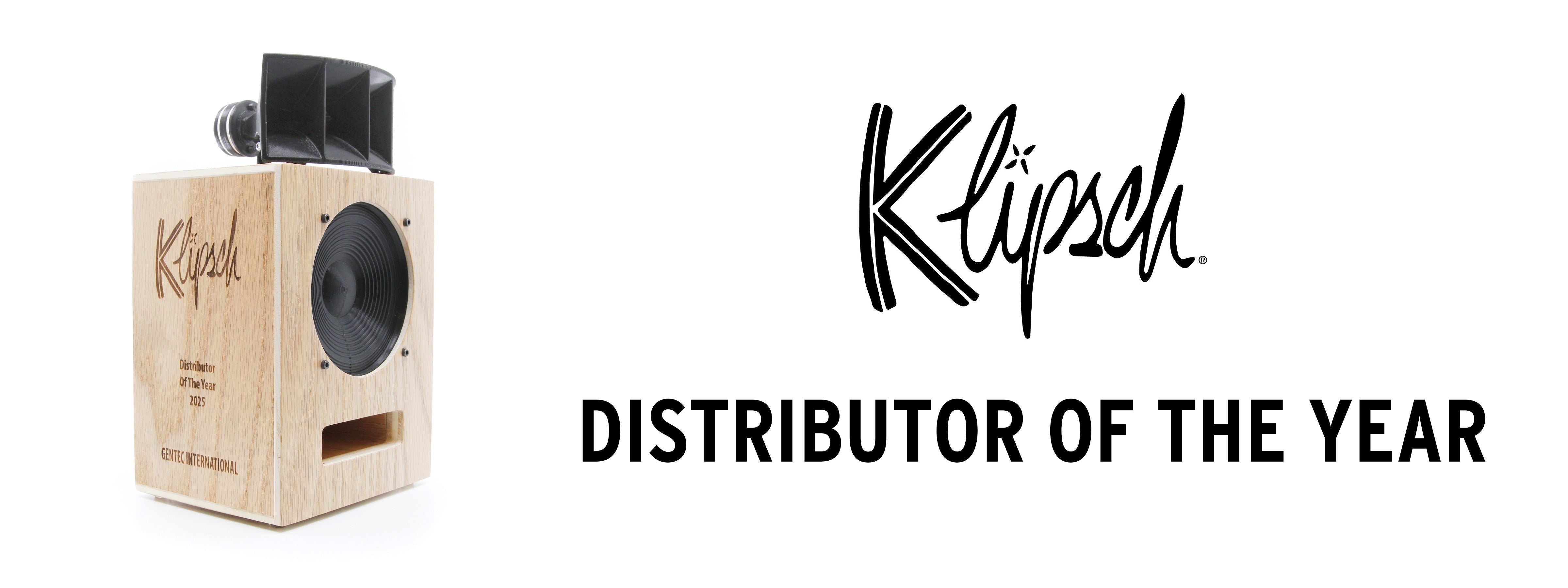 Gentec Wins 2025 Global Distributor of the Year from Klipsch / Premium Audio Company