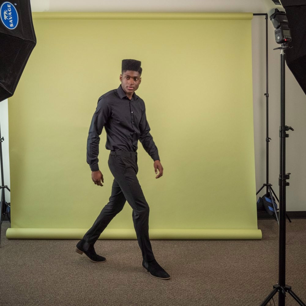 Rouleau de papier Savage vert d'eau