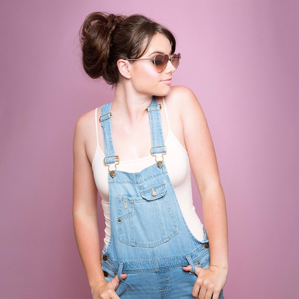 Fond en polyester infroissable Savage Passion Pink