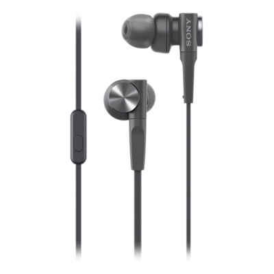 Sony MDR XB55AP EXTRA BASS In ear Headphones Black