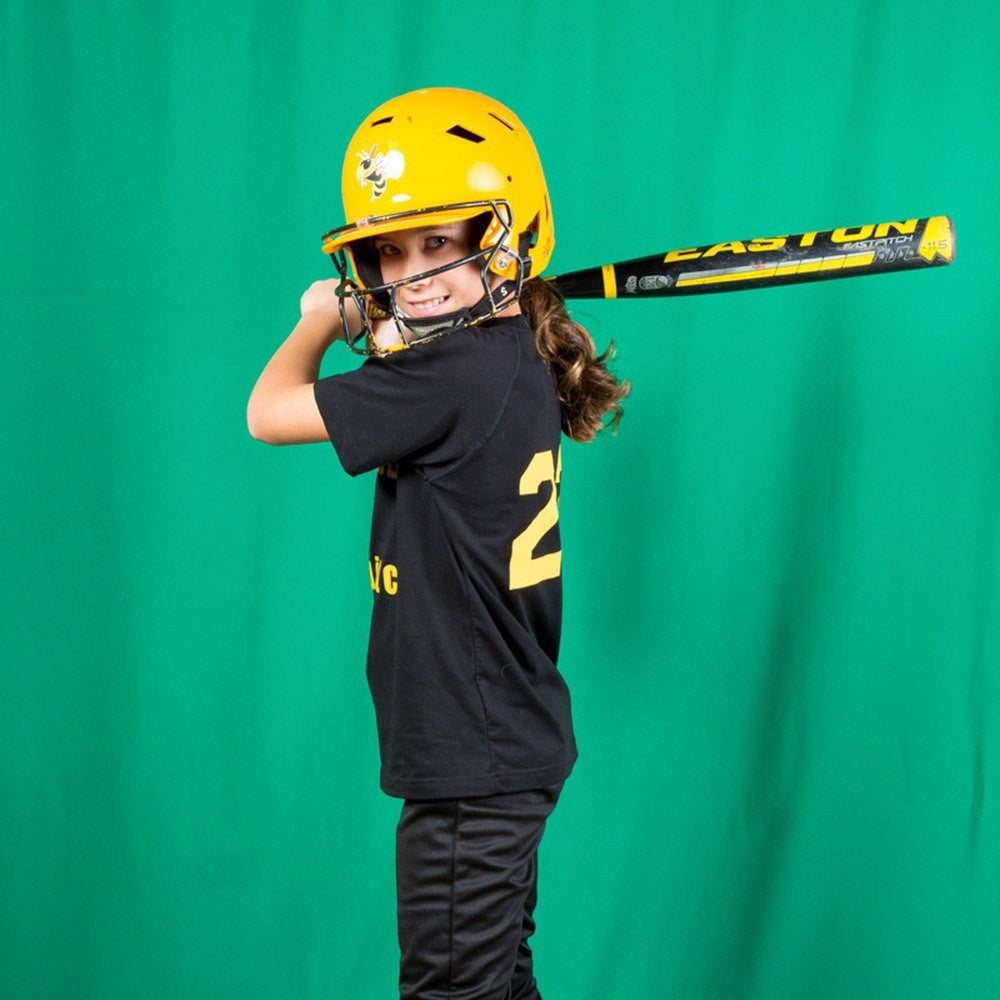 Fond en polyester infroissable Savage vert