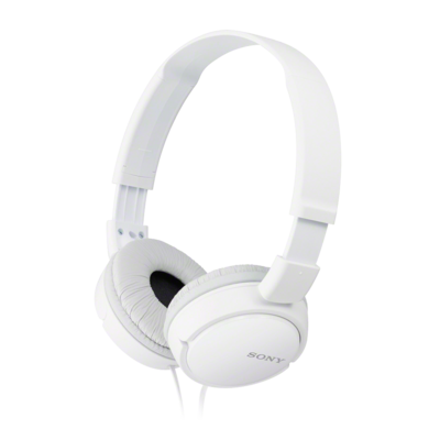 ヘッドホン WIRELESS HEADPHONES CASQUE SANS FIL Casque Sony type serre-tête série ZX (blanc)