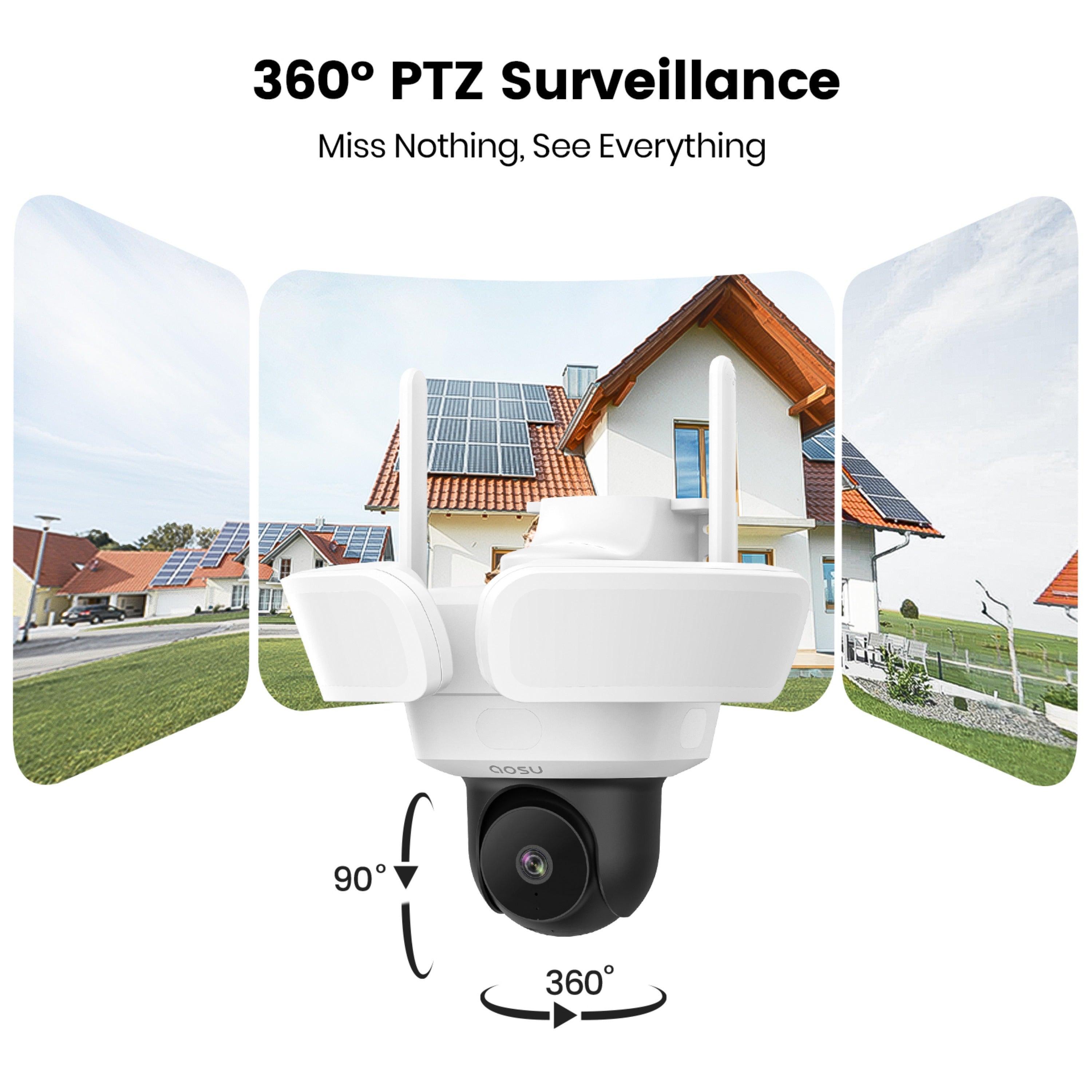 Aosu AOSUL5P Floodlight Cam Max