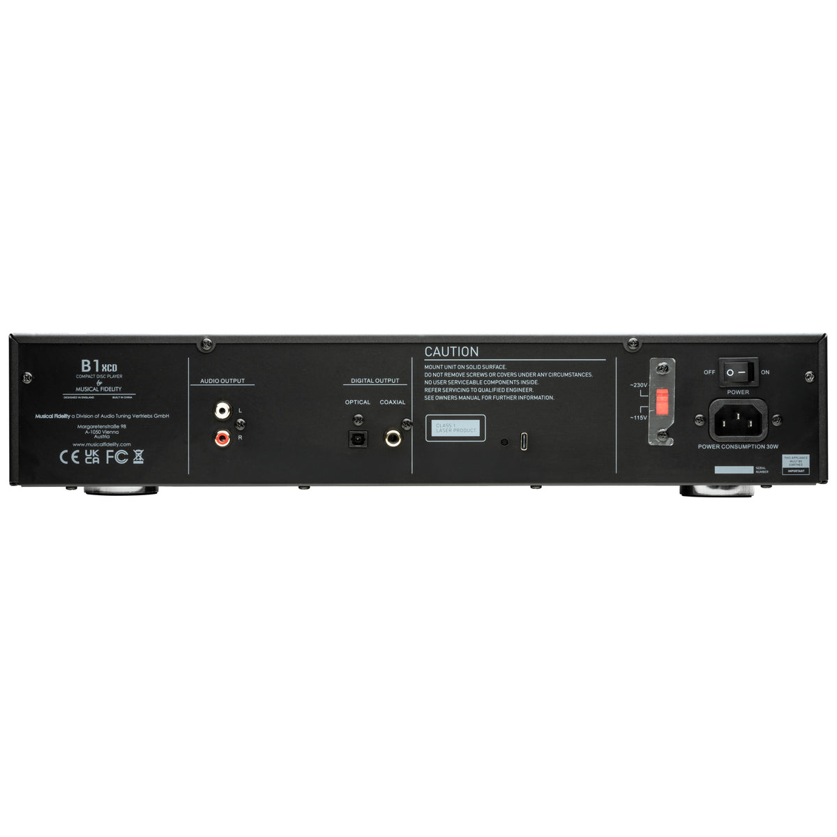 Musical Fidelity B1X Single CD Player