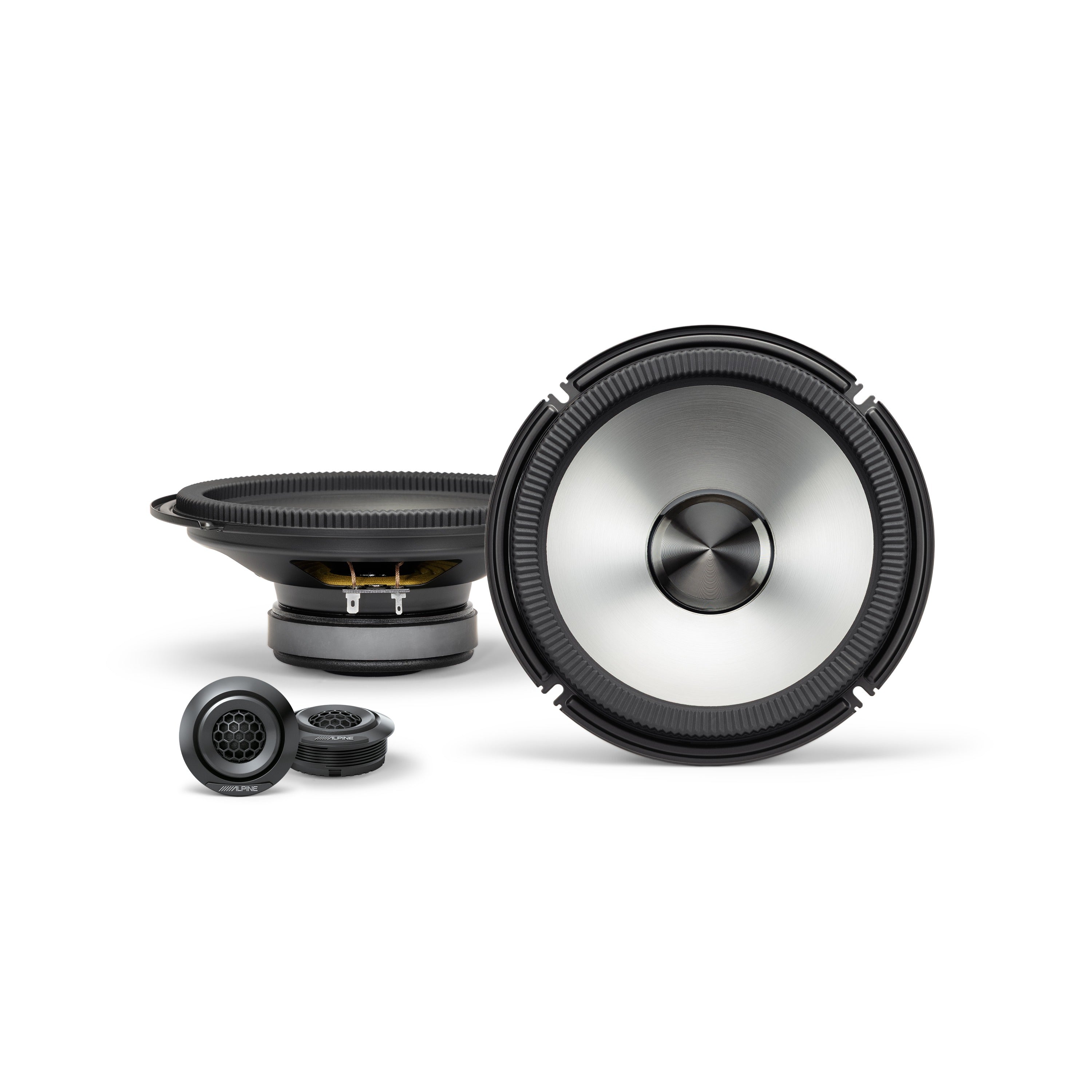 Alpine BRV-S80C 8" BassRev™ Component Speaker Set