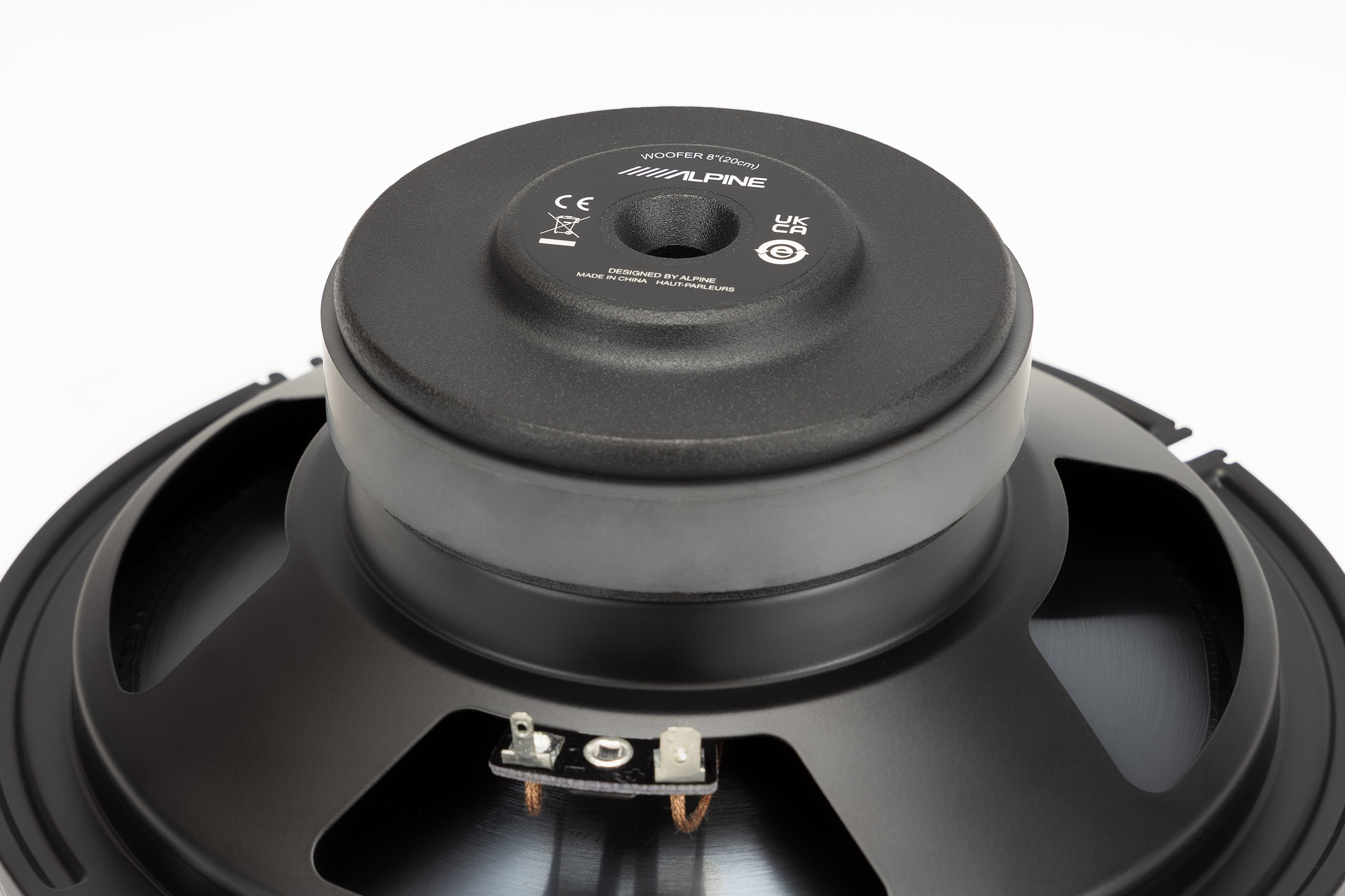 Alpine BRV-S80C 8" BassRev™ Component Speaker Set