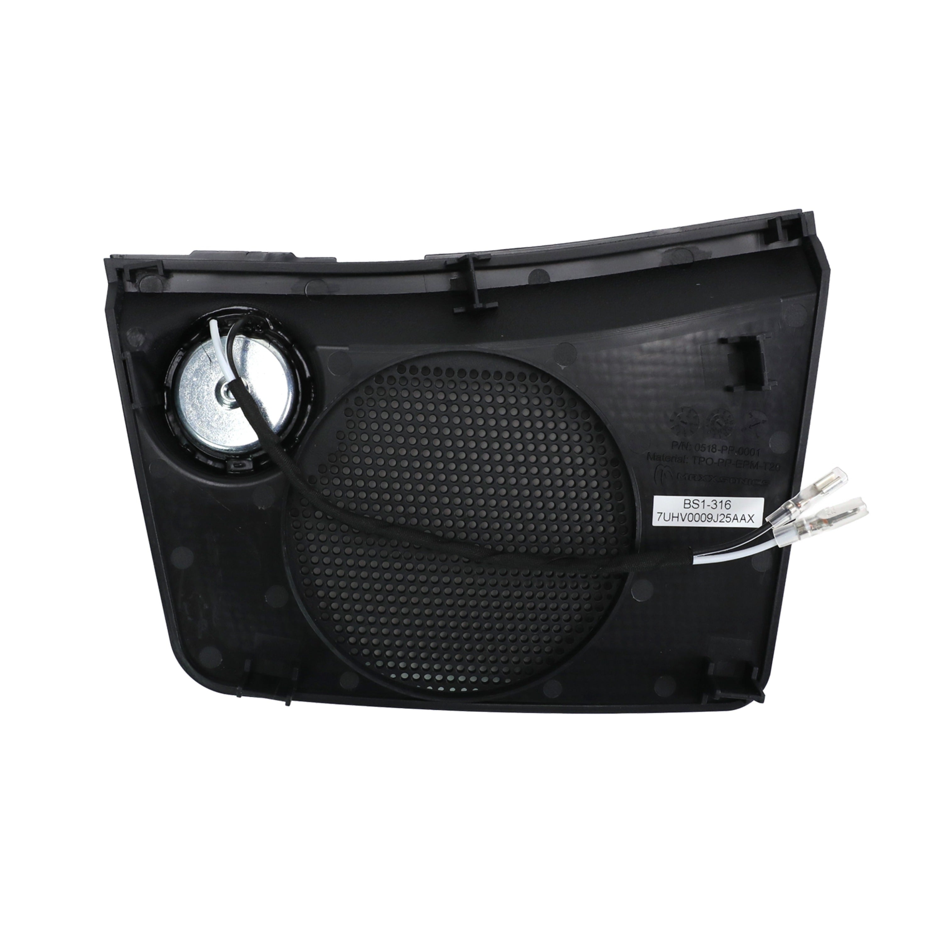 MB Quart BS1-316 6.5 + 4 Inch Ford¨ Bronco Tuned Front Dash 3-Way Component Speakers Upgrade