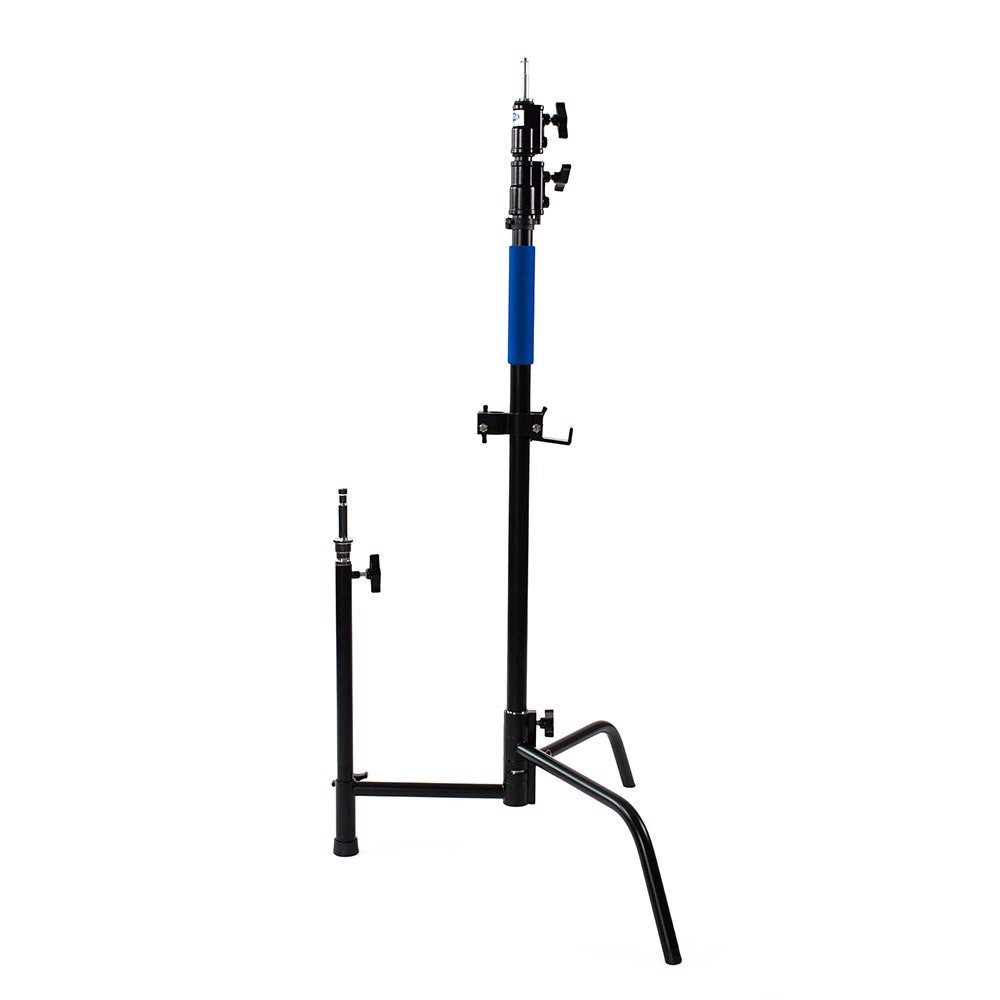 Support en C en acier inoxydable avec revêtement noir Savage