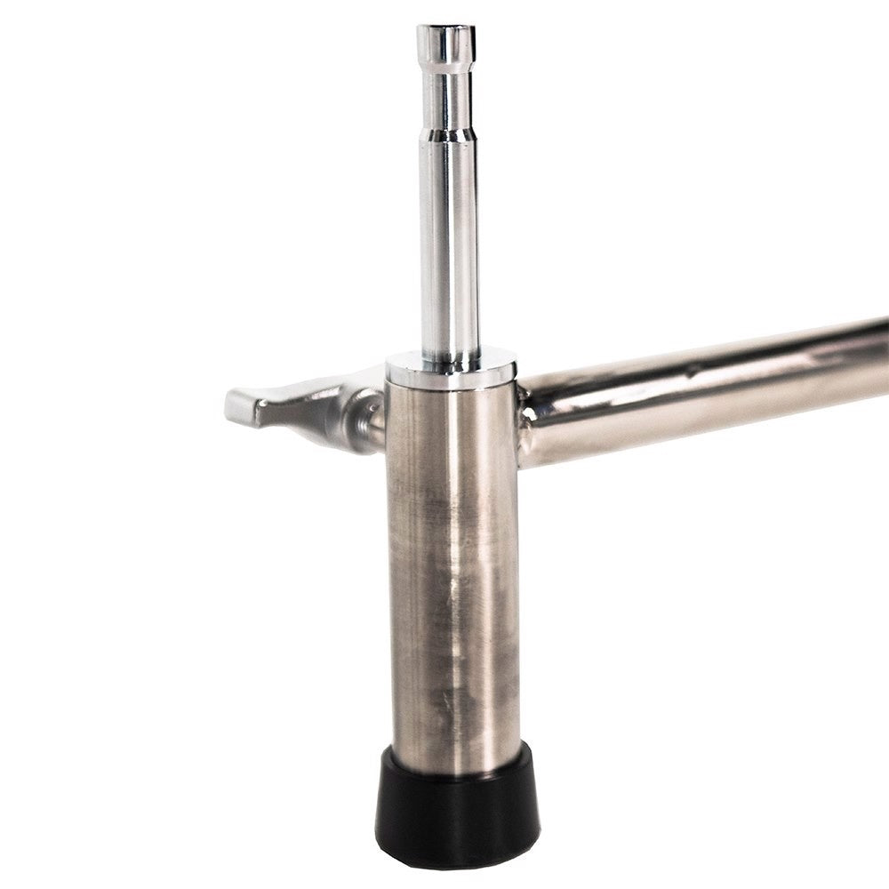 Kit de support en C Savage 40" en acier inoxydable avec papier blanc n° 50 53" x 18' et 4"