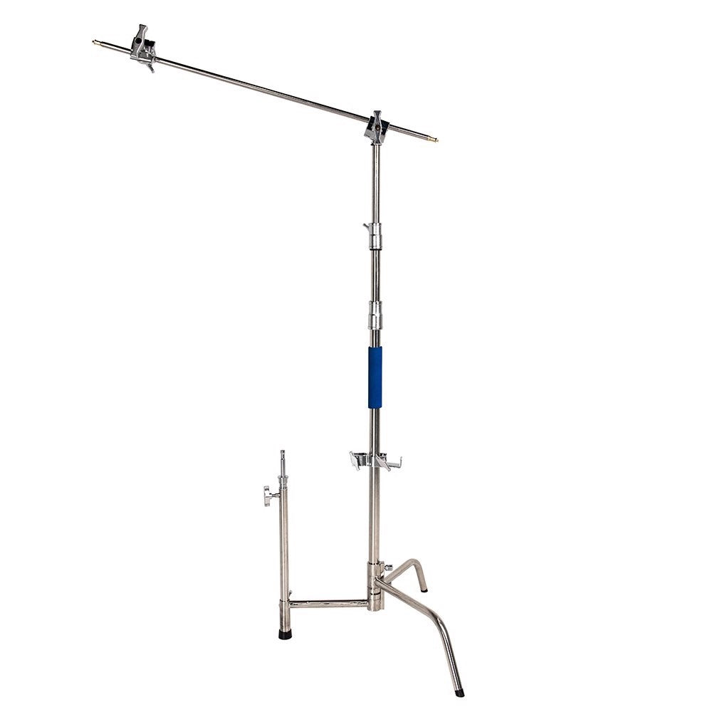Support en C en acier inoxydable Savage avec kit de bras de préhension