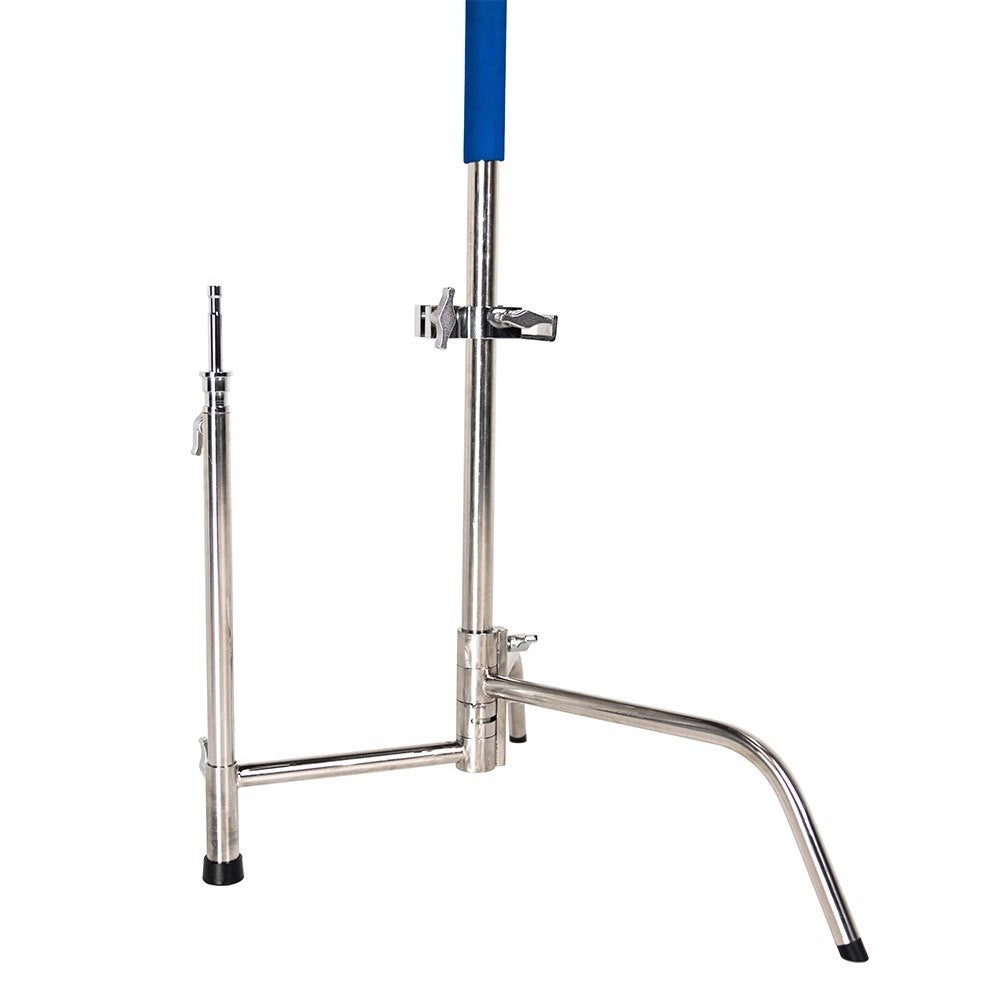 Support en C en acier inoxydable Savage avec kit de bras de préhension