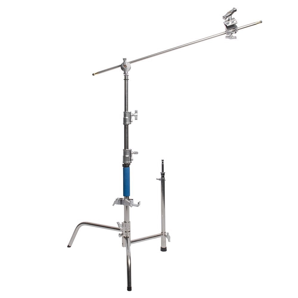 Support en C en acier inoxydable Savage avec kit de bras de préhension