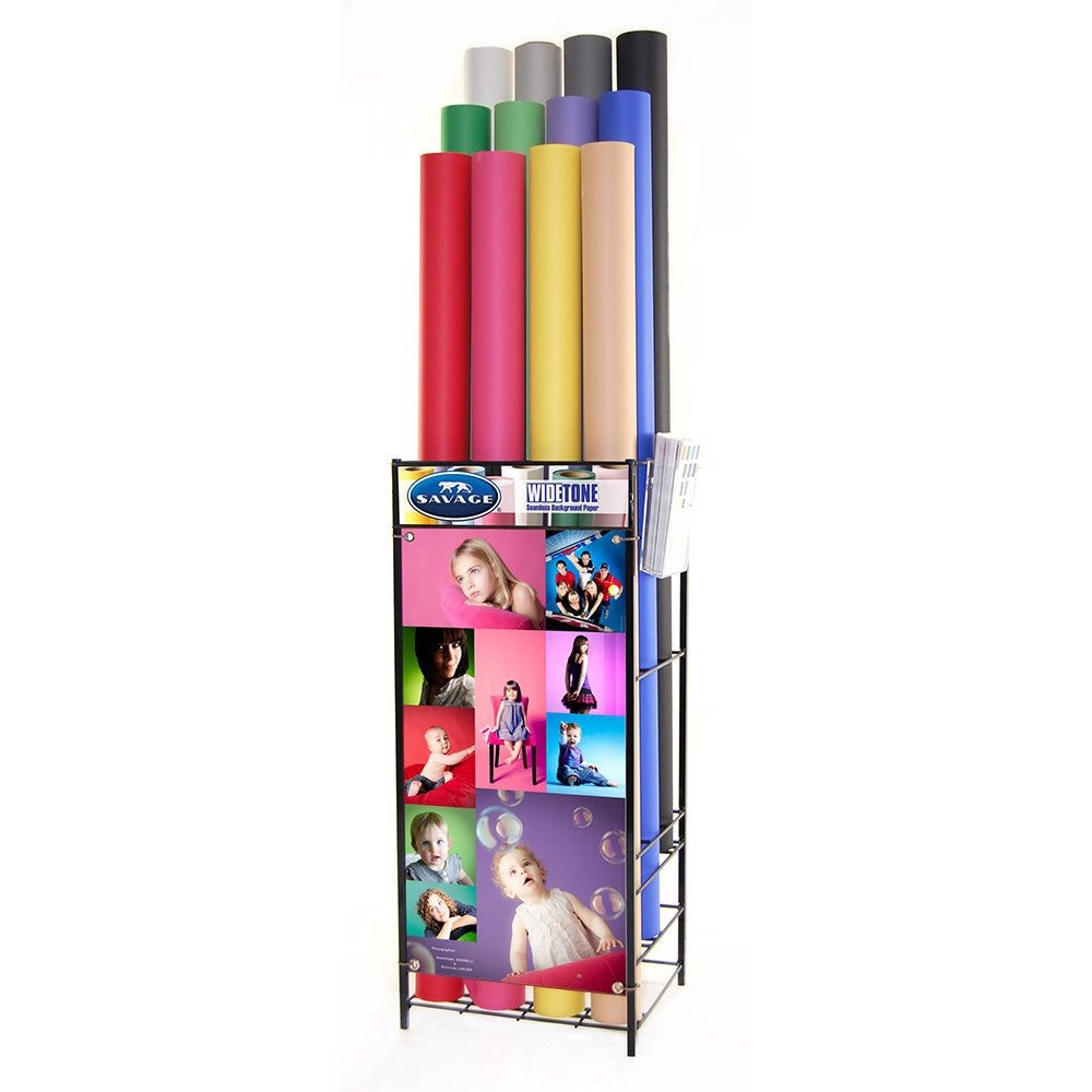 Présentoir de sol sans couture Savage