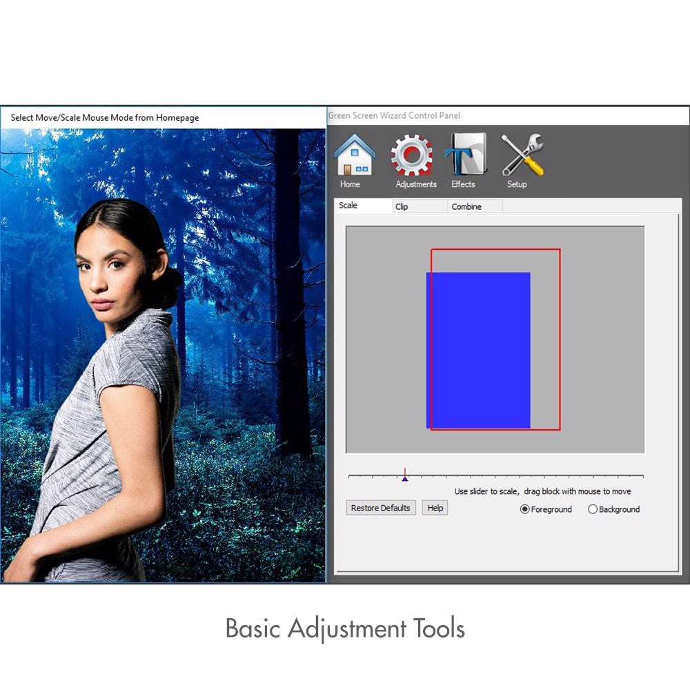 Kit logiciel d'écran vert Savage