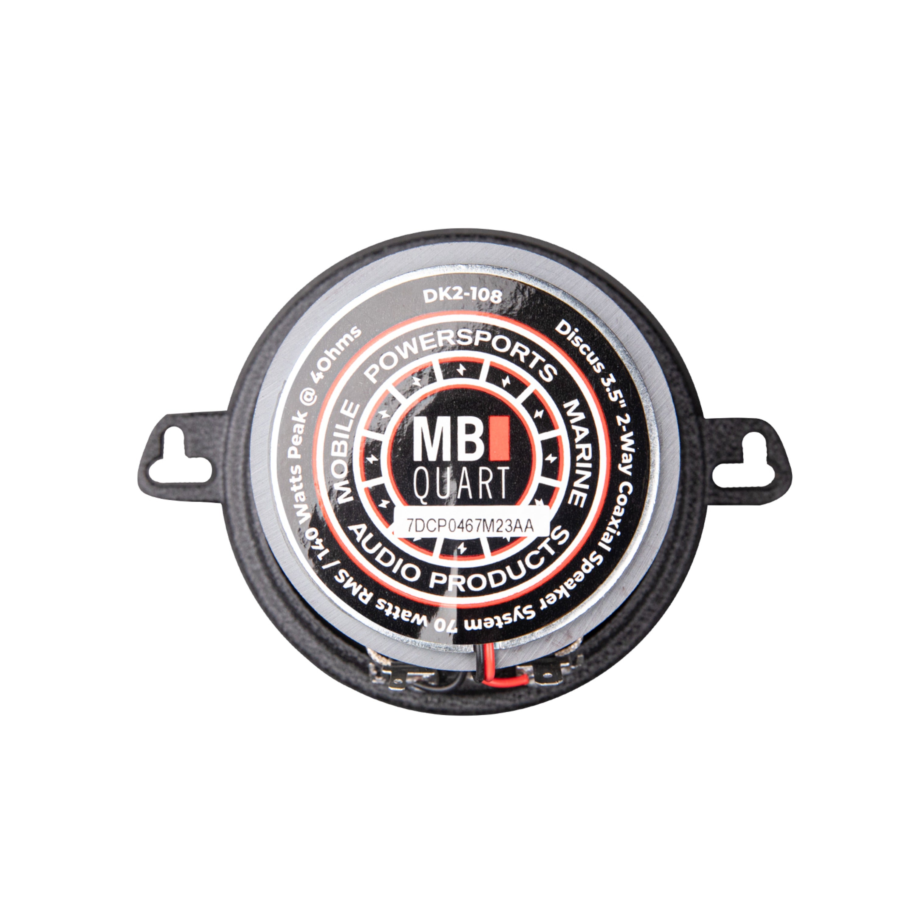 MB Quart DK2-108 3.5-Inch 2-way Coaxial Speakers - 140 Watts Max
