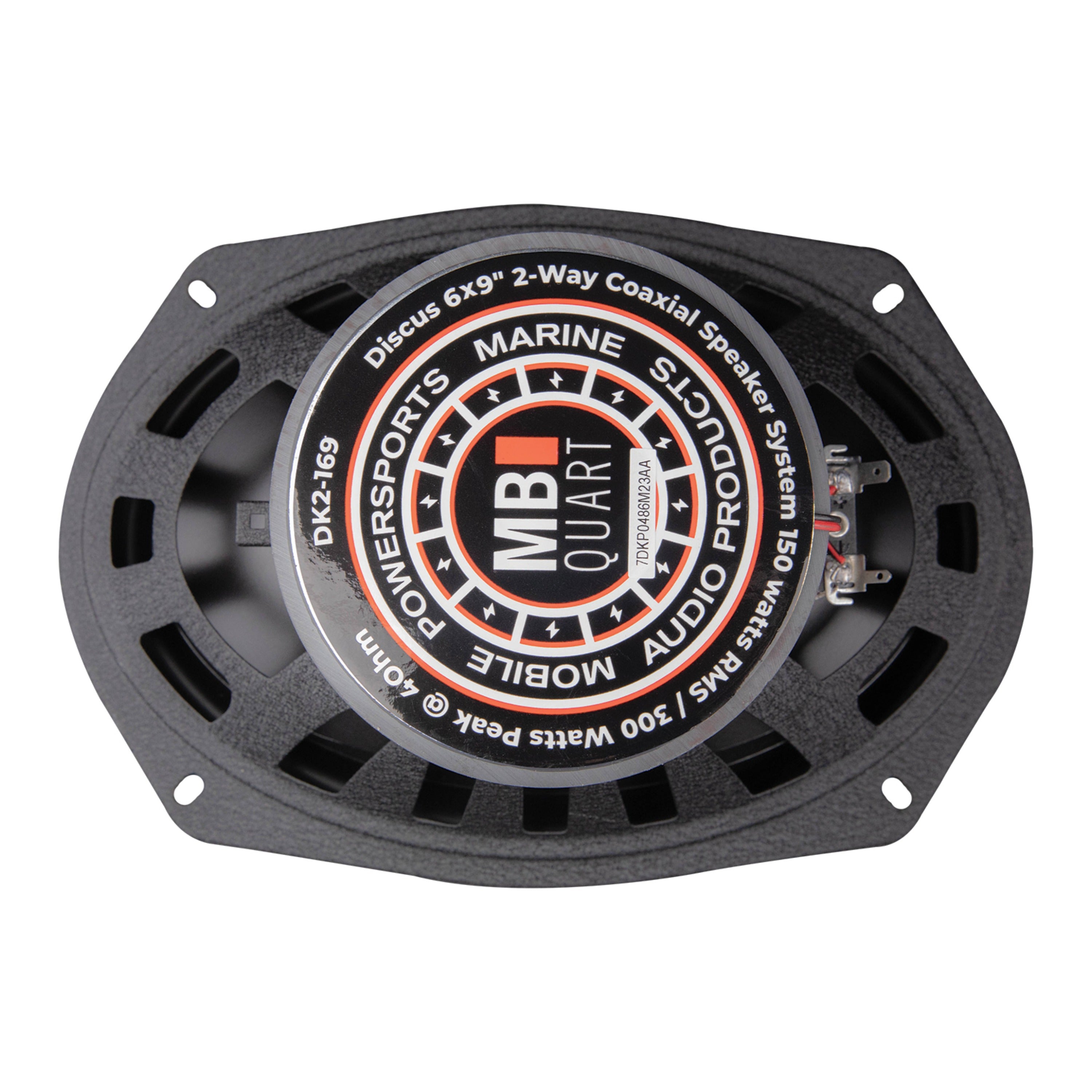 MB Quart DK2-169 6x9-Inch 2-way Coaxial Speakers - 300 Watts Max