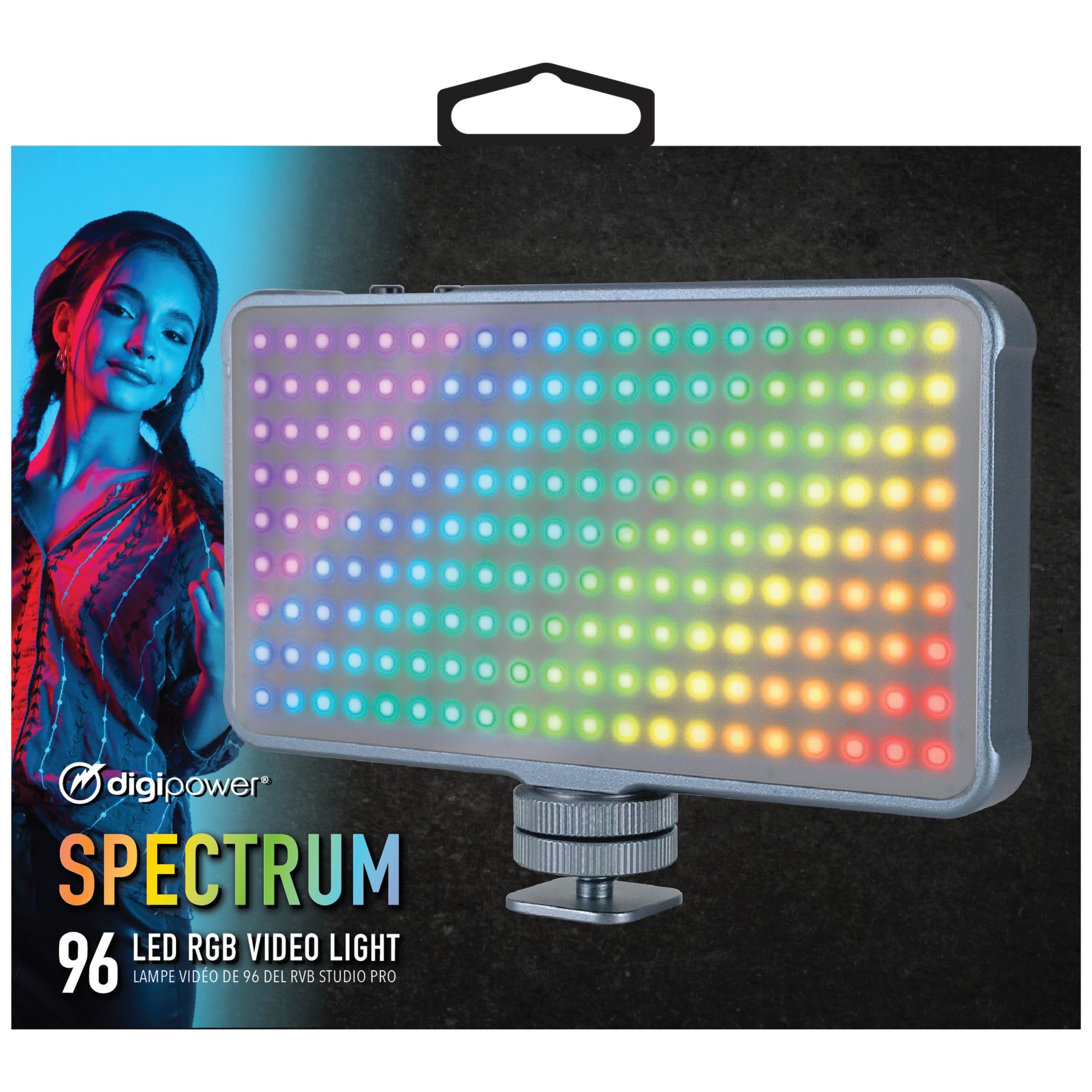 Digipower Spectrum 96 LED RGB Video Light