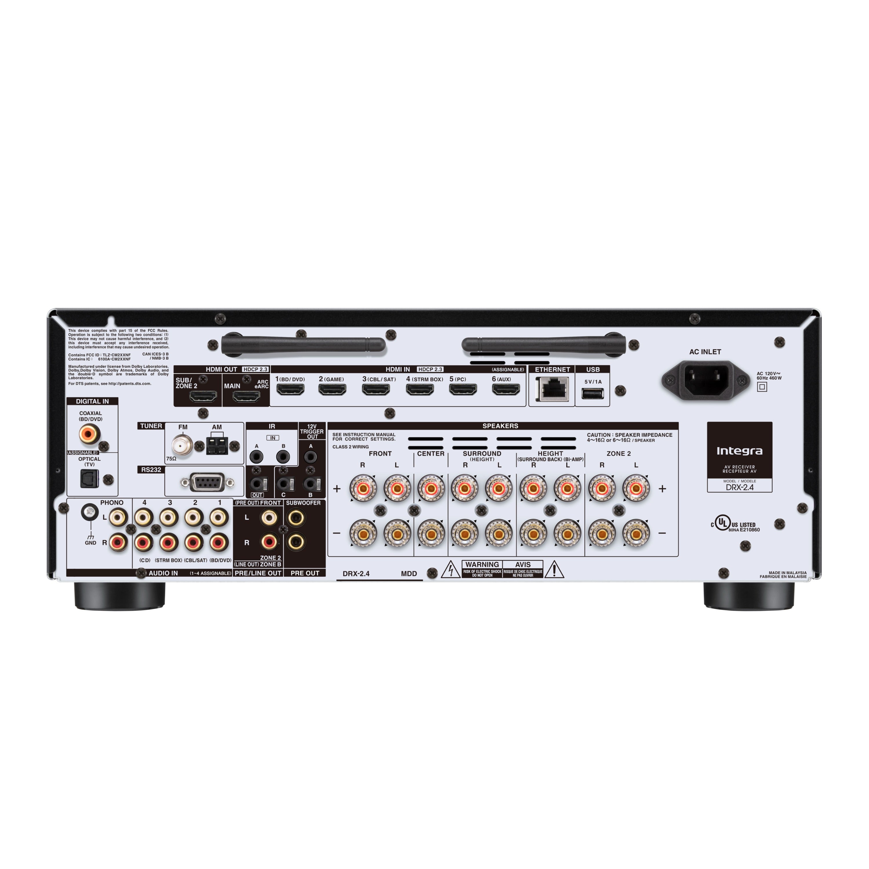 Integra DRX2.4 7.2-Channel Network AV Receiver
