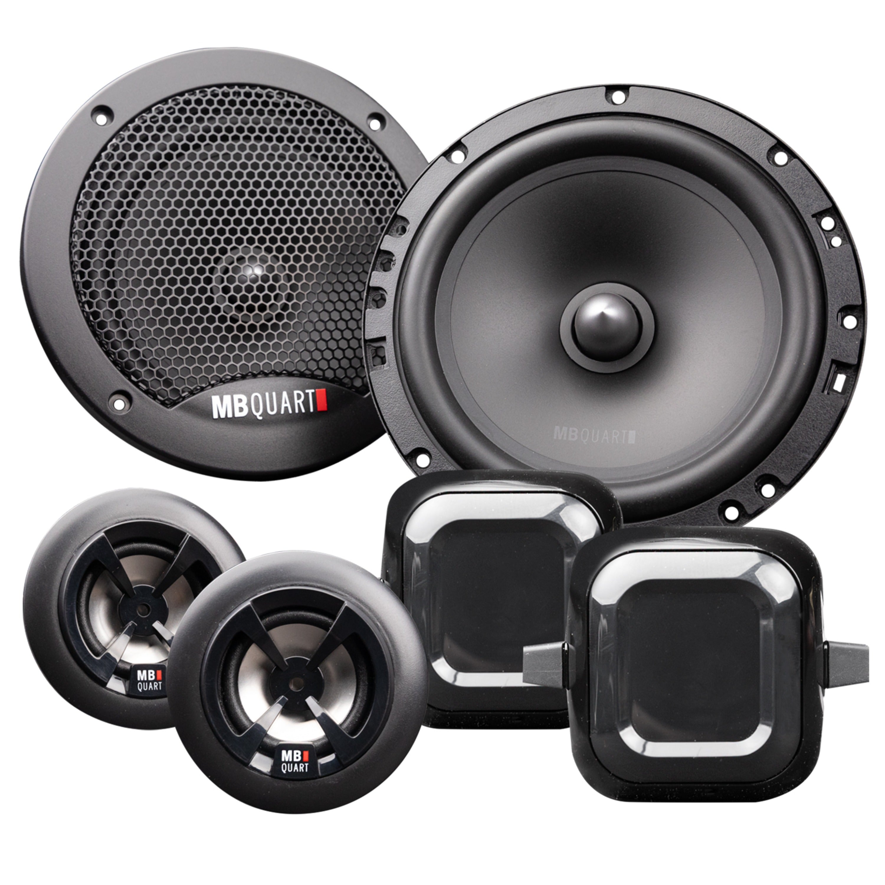 MB Quart DS2-216 6.5-Inch 2-way Component Speaker System - 280 Watts Max