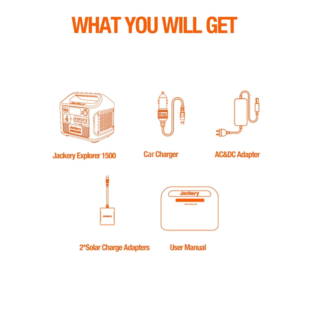 Centrale électrique portable Jackery Explorer 1500