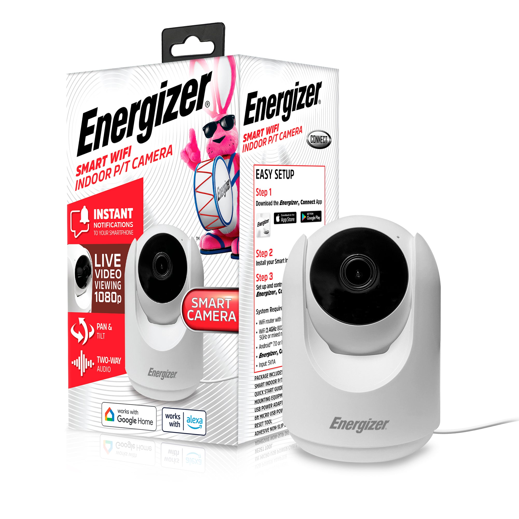 Smart Indoor Pan and Tilt Camera Smart Indoor Pan and Tilt Camera