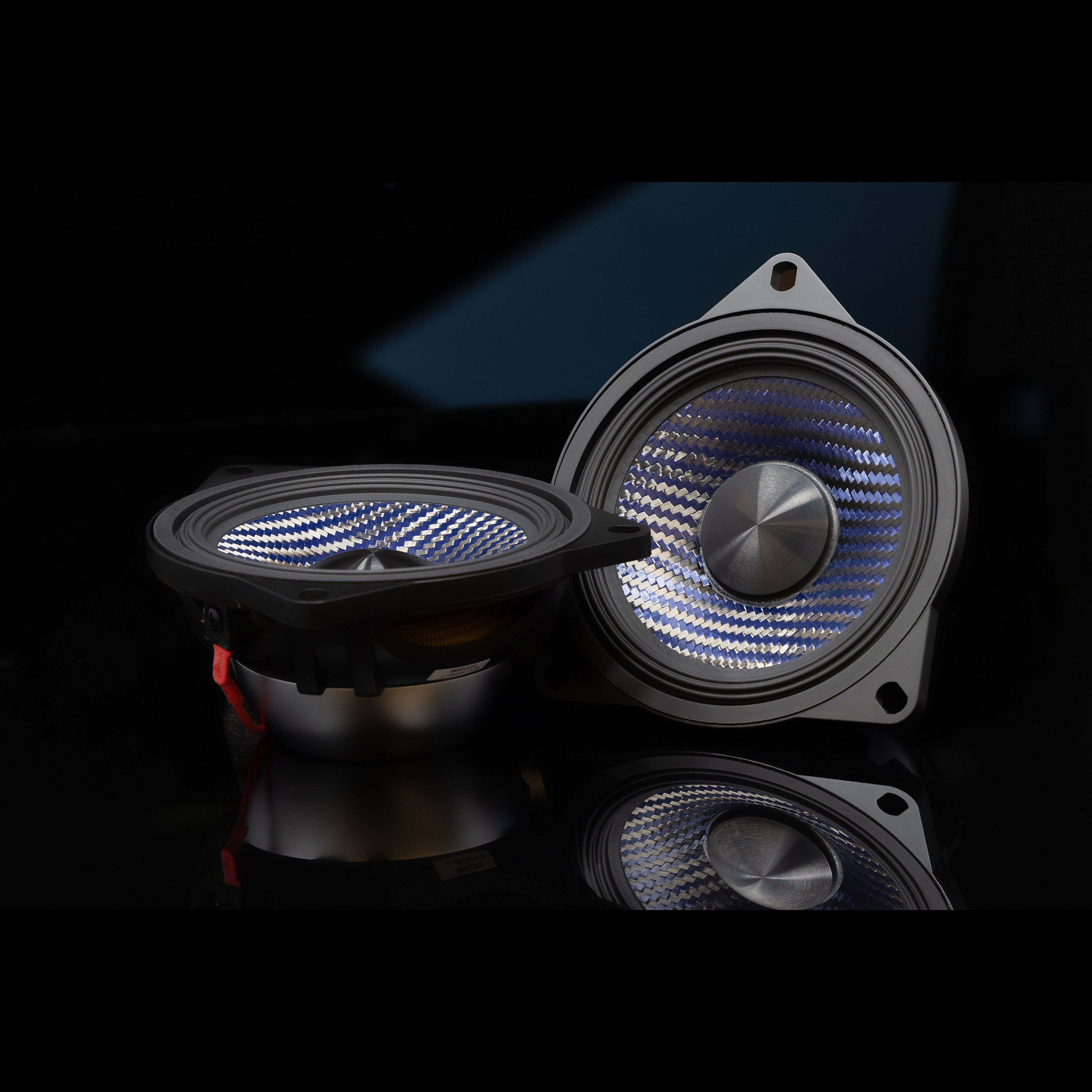 Alpine EV-40MR-T 4" Rear Door/Deck/Hatch Speaker Set for 2017-24 TeslaModel 3 & 2020-24 Tesla Model Y