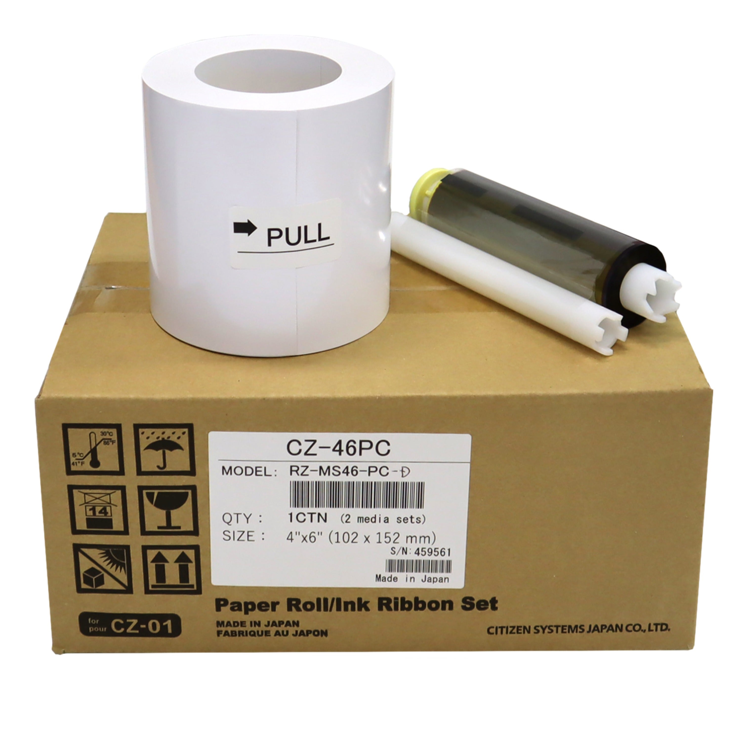 Support d'impression photo ID Station pour imprimante FastID 4X6 (300 impressions)