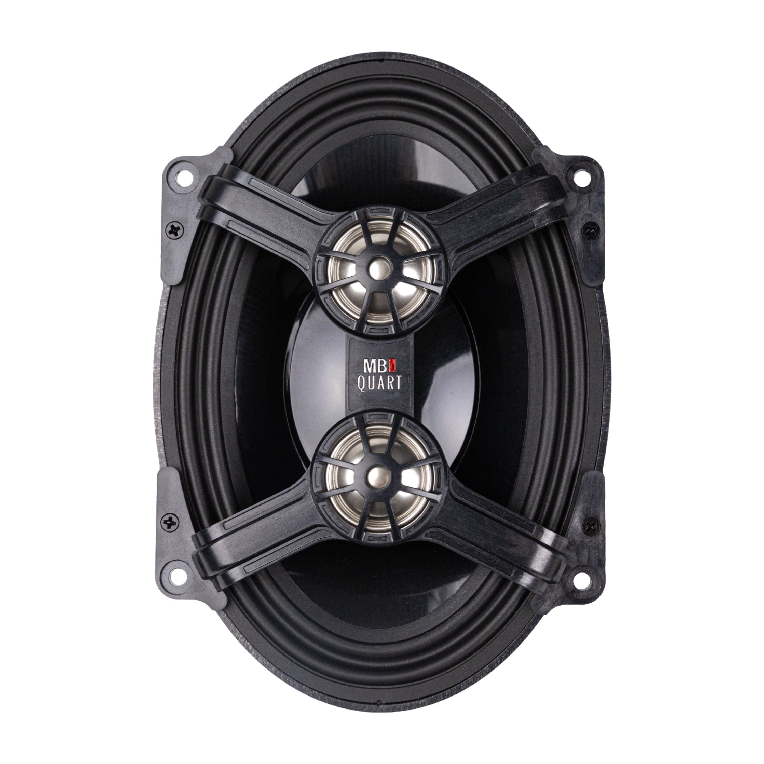 MB Quart HC1-57DT 5x7" 3-Way 2 Ohm Coaxial Speakers for Harley-Davidson - Directly Upgrades the Saddlebag Speakers.