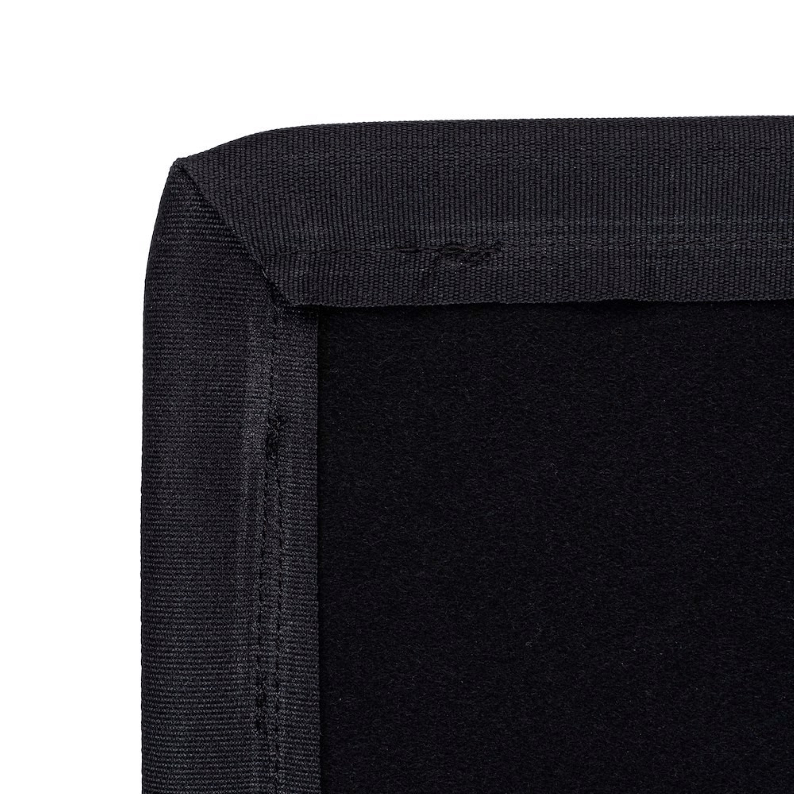 Drapeau noir uni Avenger 12 po x 18 po