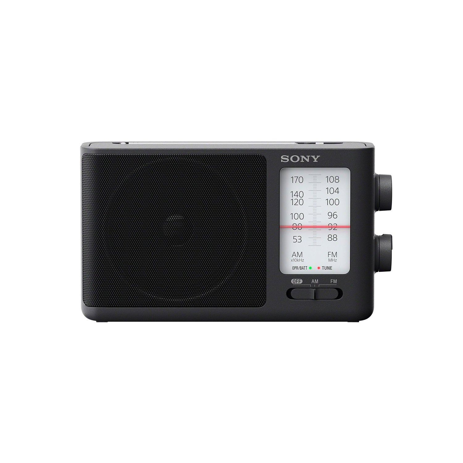 Radio FM/AM portable à syntonisation analogique Sony