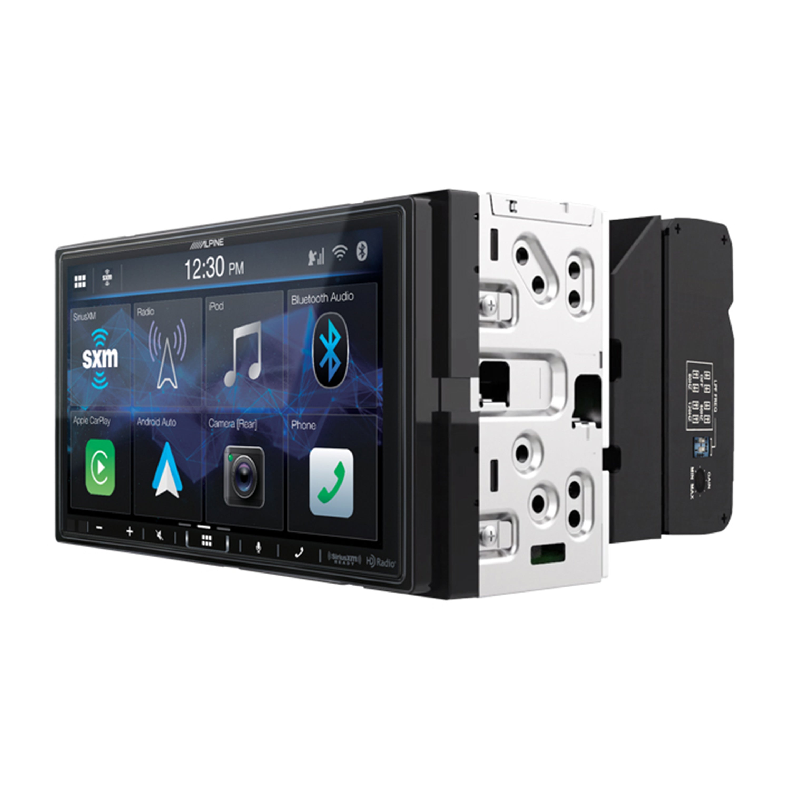 Récepteur multimédia Alpine iLX-407 7" à châssis peu profond avec PowerStack™