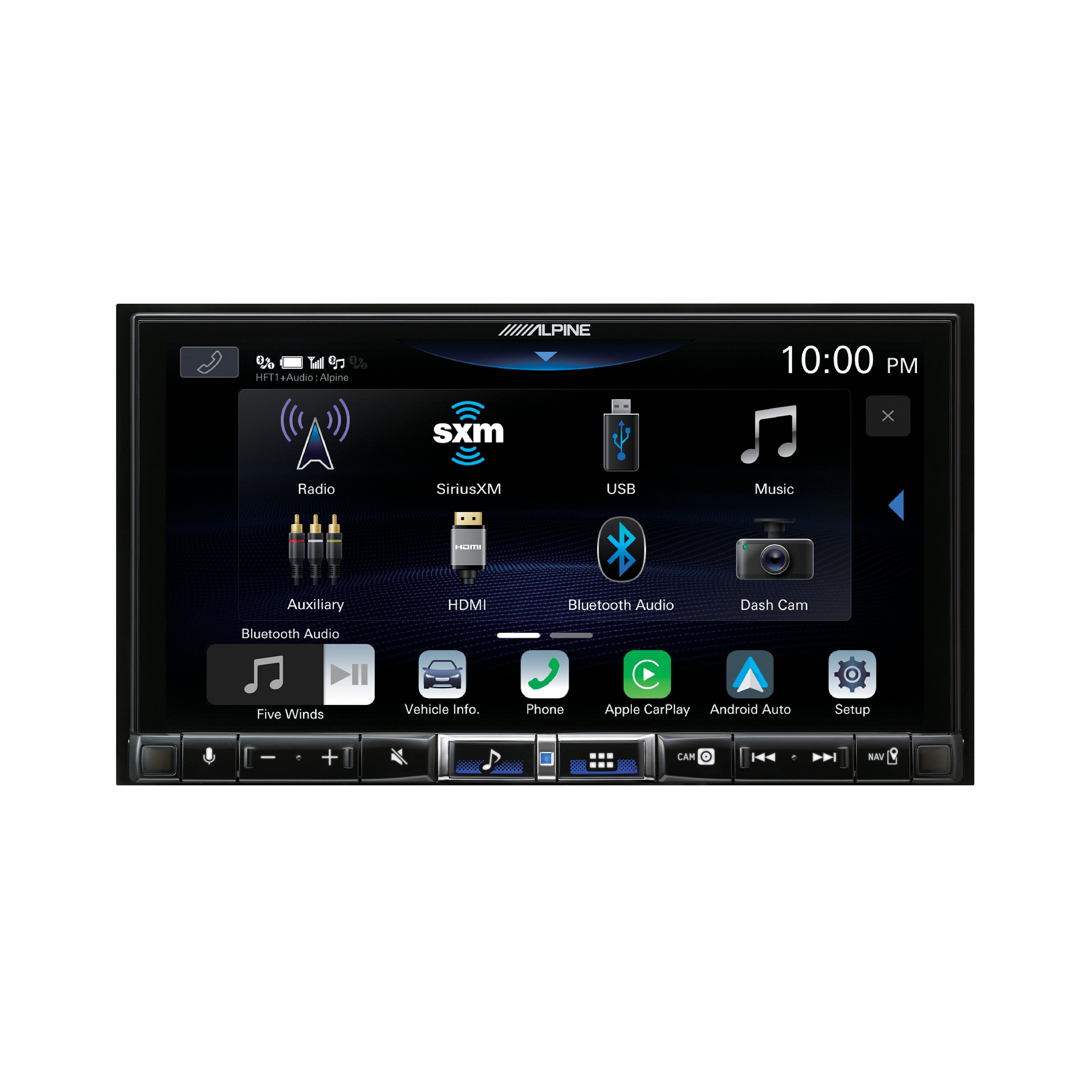 Récepteur multimédia Alpine iLX-507 7" avec écran HD