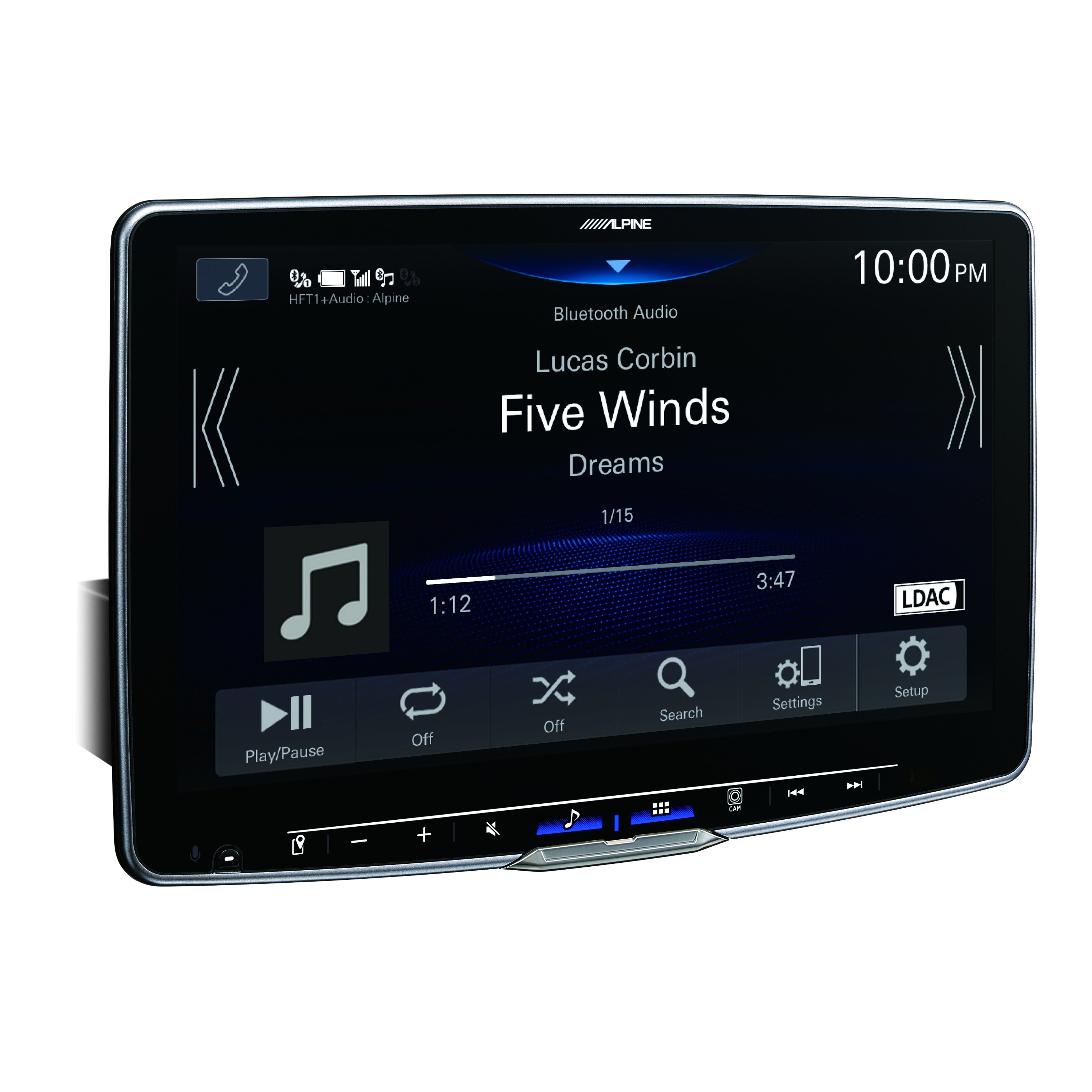 Alpine iLX-F511 Halo11 Digital Multimedia Receiver with 11-inch HD Display and Hi-Res Audio Playback With SiriusXM Tuner