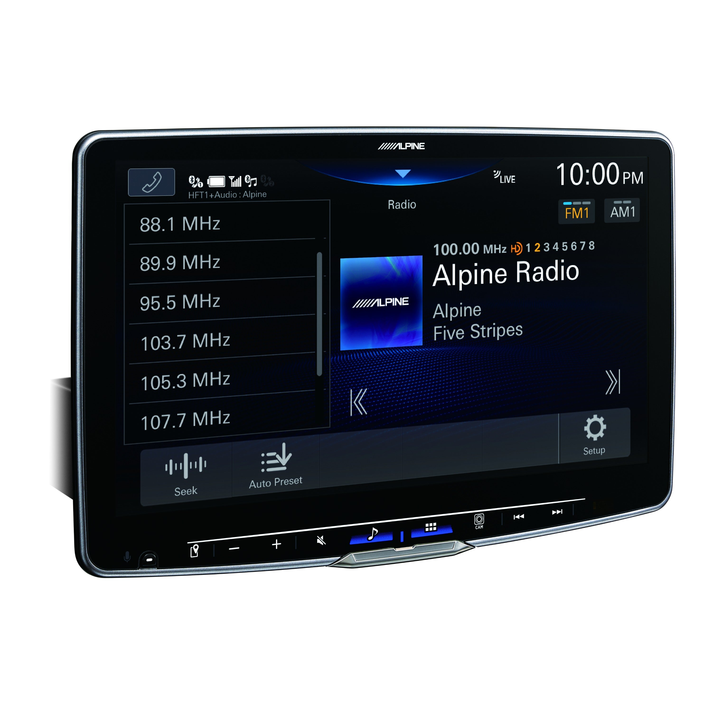 Alpine iLX-F511 Halo11 Digital Multimedia Receiver with 11-inch HD Display and Hi-Res Audio Playback With SiriusXM Tuner