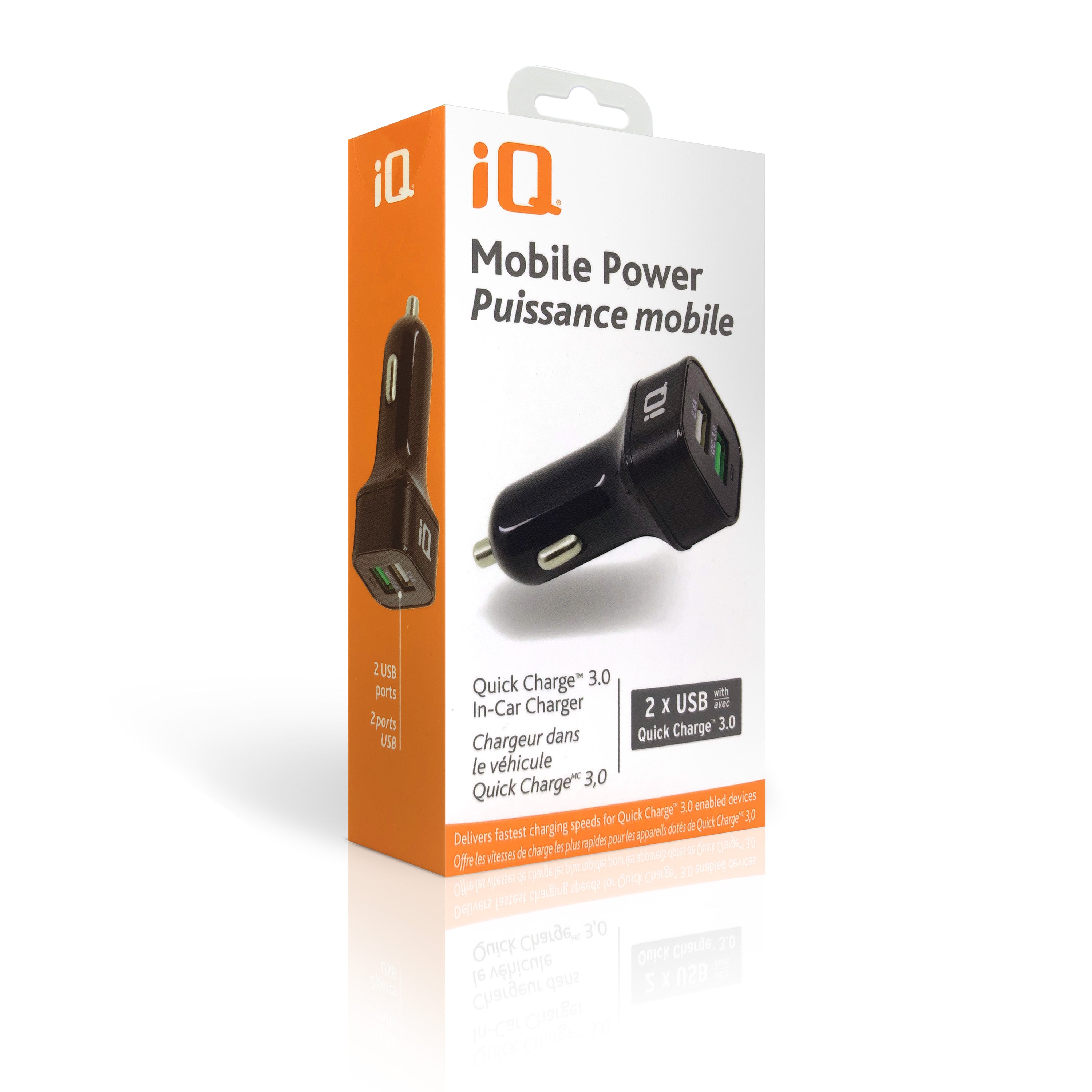 iQ Quickcharge 3.0 Car Charger