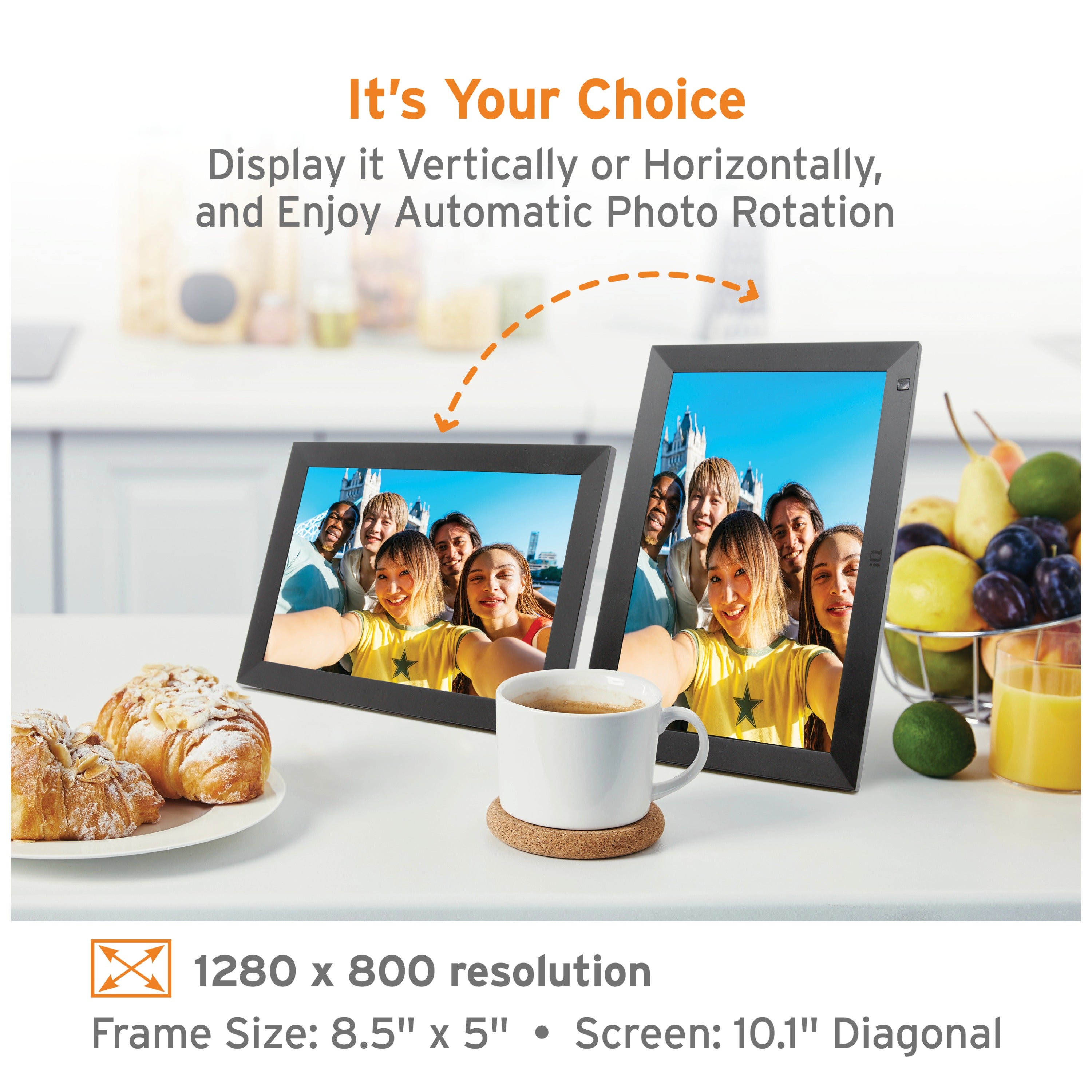 IQ Memory Lane Smart Digital Photo Frame