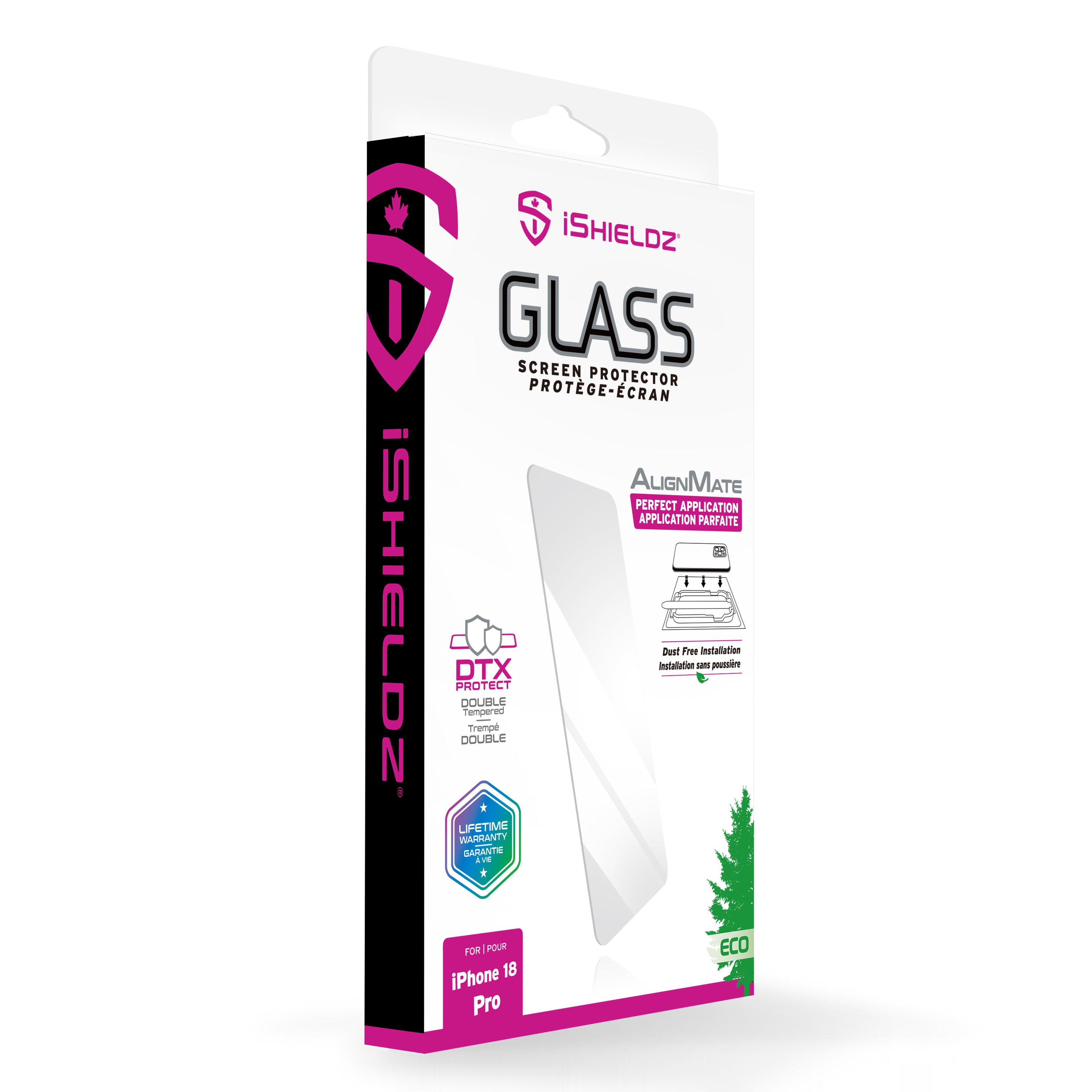 iShieldz AlignMate DTX Glass Screen Protector for Apple iPhone