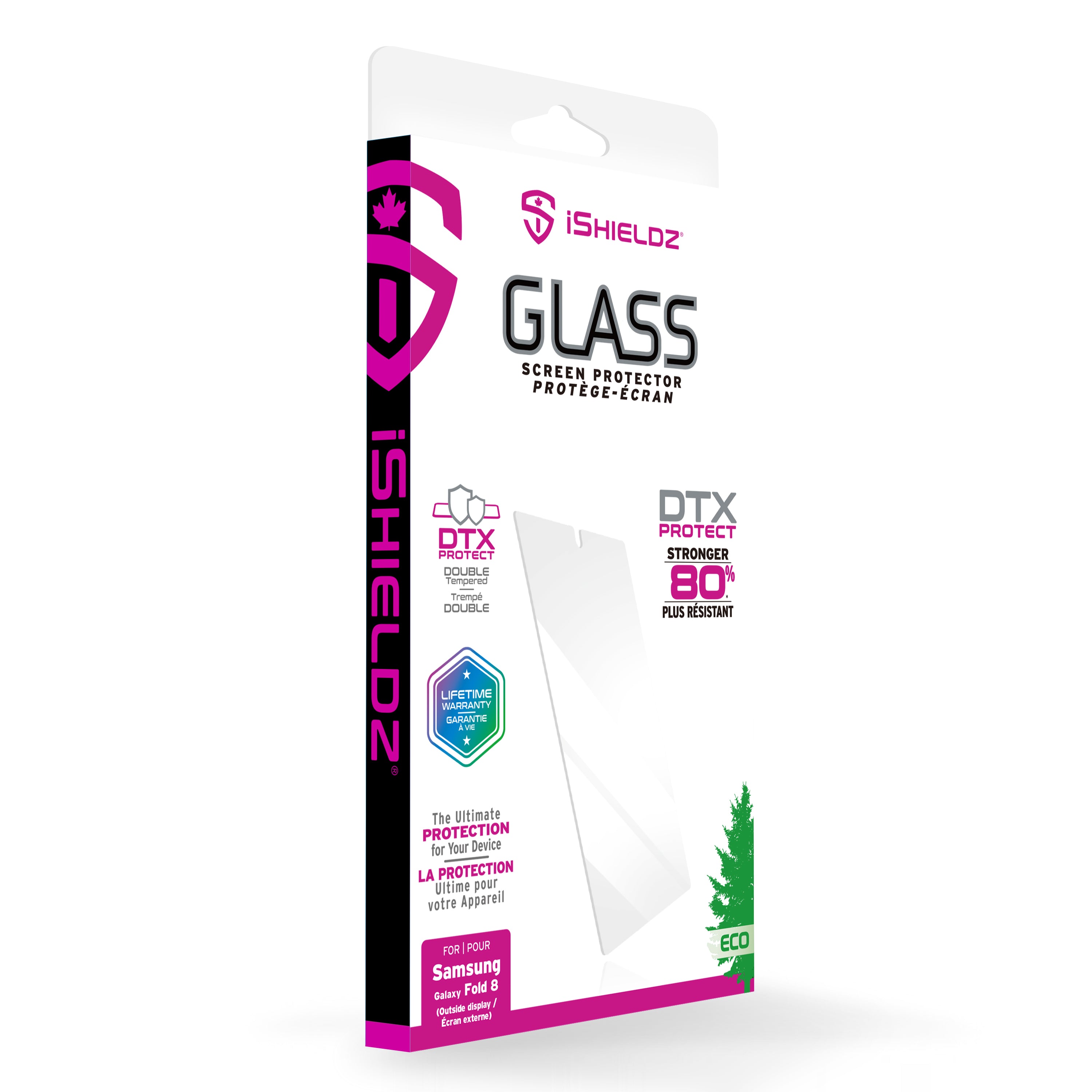 iShieldz DTX Glass Screen Protector for Samsung Galaxy