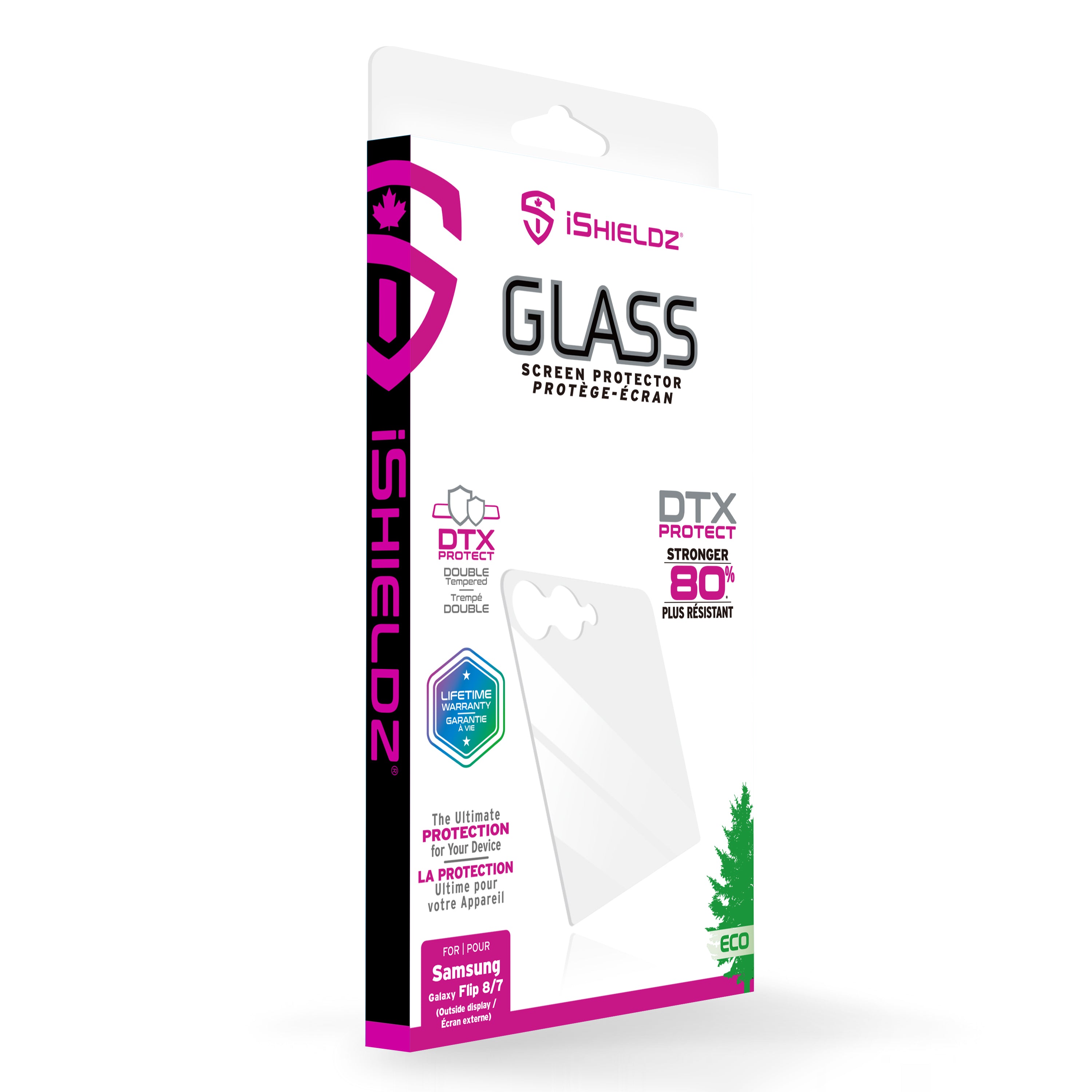 iShieldz DTX Glass Screen Protector for Samsung Galaxy