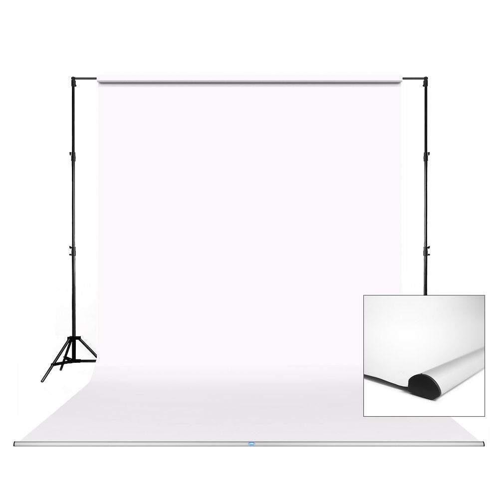 Barre de guidage Savage Large 8,9' avec 1-12 gratuit - Rouleau de papier super blanc 107"x36'