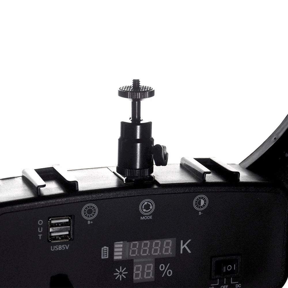 Anneau lumineux LED bicolore Savage Luminous Pro 18"