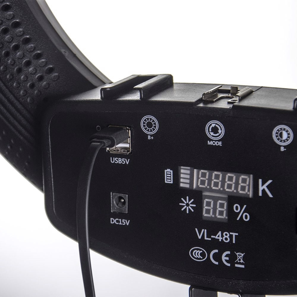 Anneau lumineux LED bicolore Savage Luminous Pro 18"