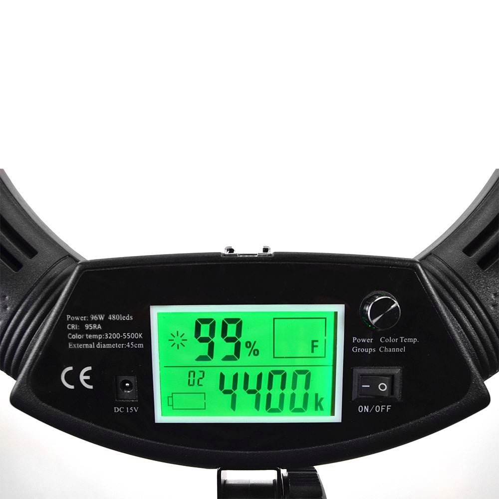 Anneau lumineux LED Savage Luminous Pro Plus de 17 pouces