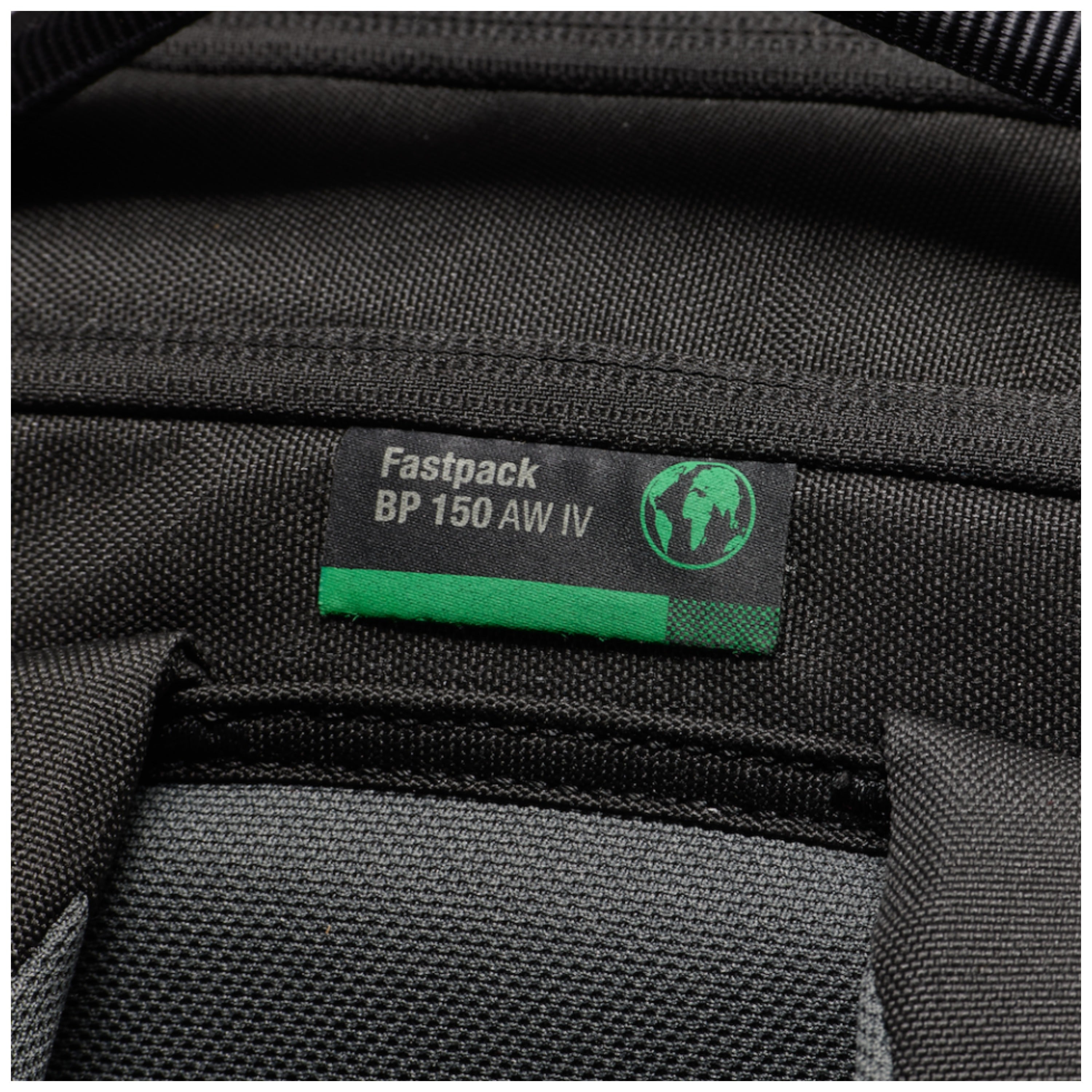 Lowepro Fastpack BP 150 AW IV Black Camera Backpack (16L)
