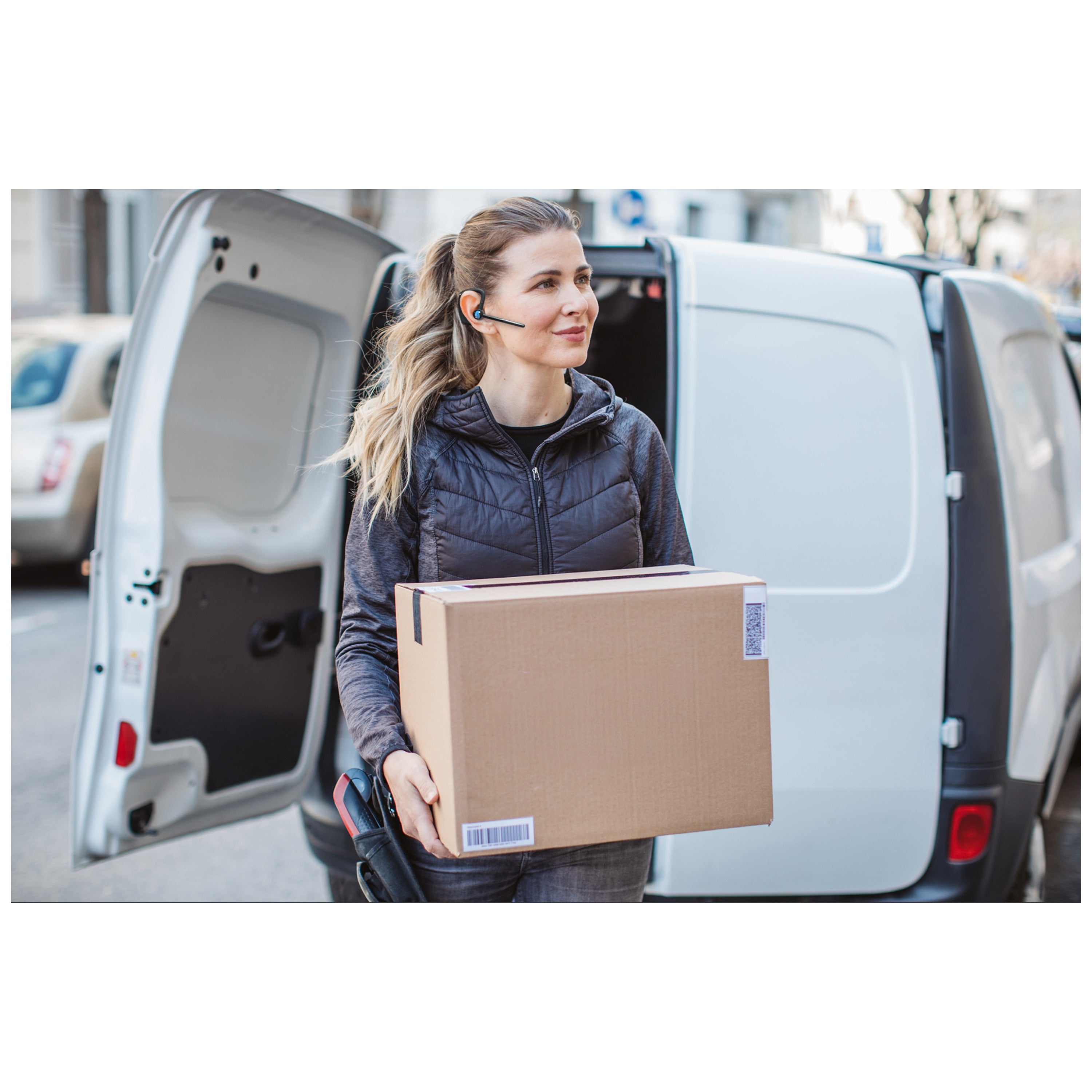 BlueParrott M500-XT Ultra-Light Noise-Cancelling Bluetooth® Headset with 2 Advanced Mics