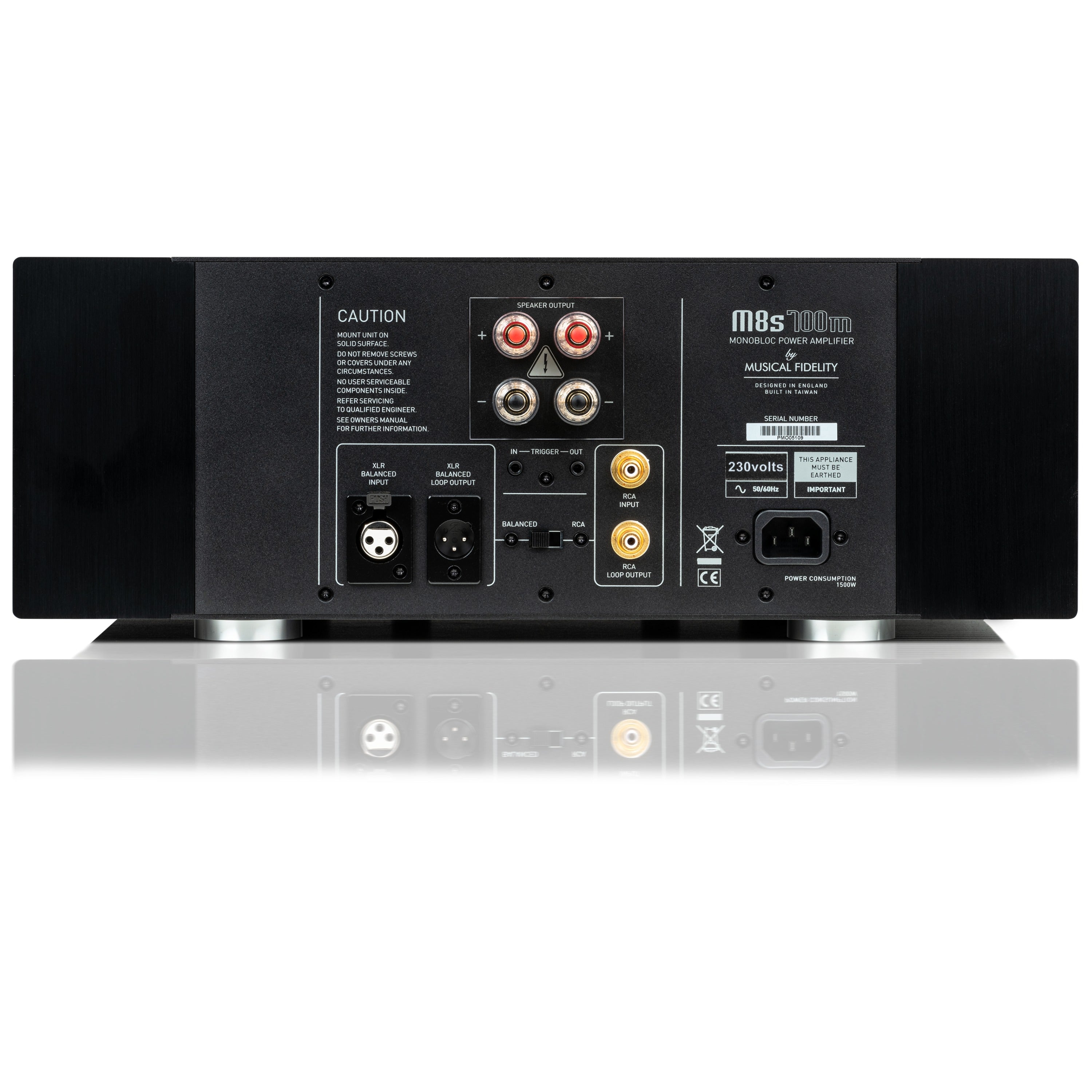 Musical Fidelity M8S700M Mono Power Amplifier