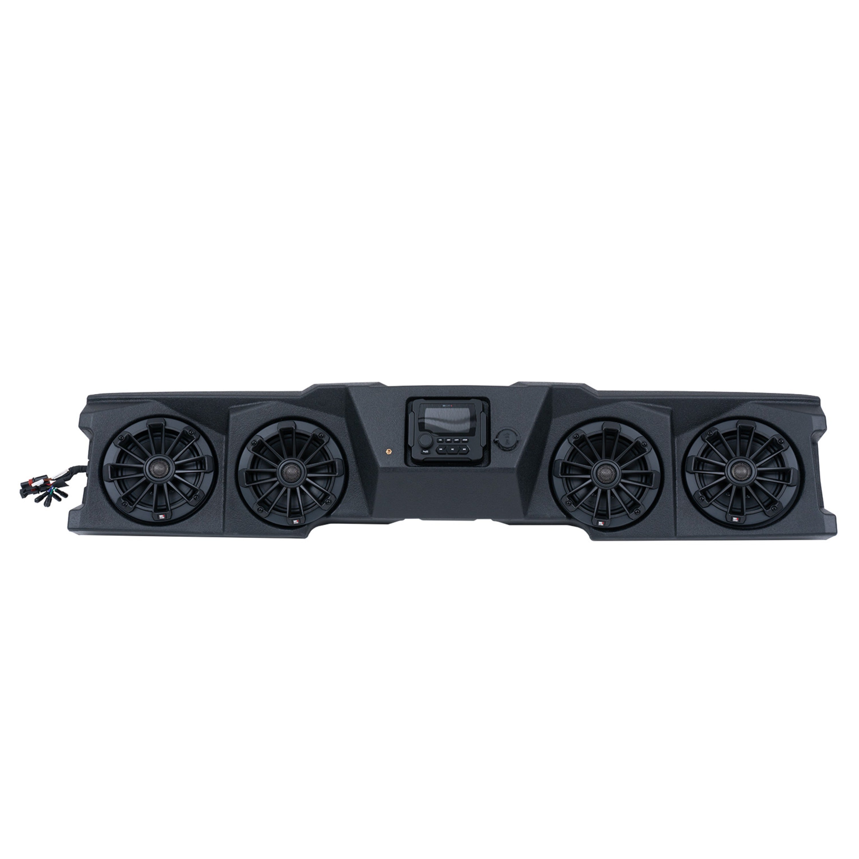 MB Quart MBQD-STG4A-1 Can-Am Defender - Stage 4 Visor Audio System four speakers, 320-watt four channel amplifier
