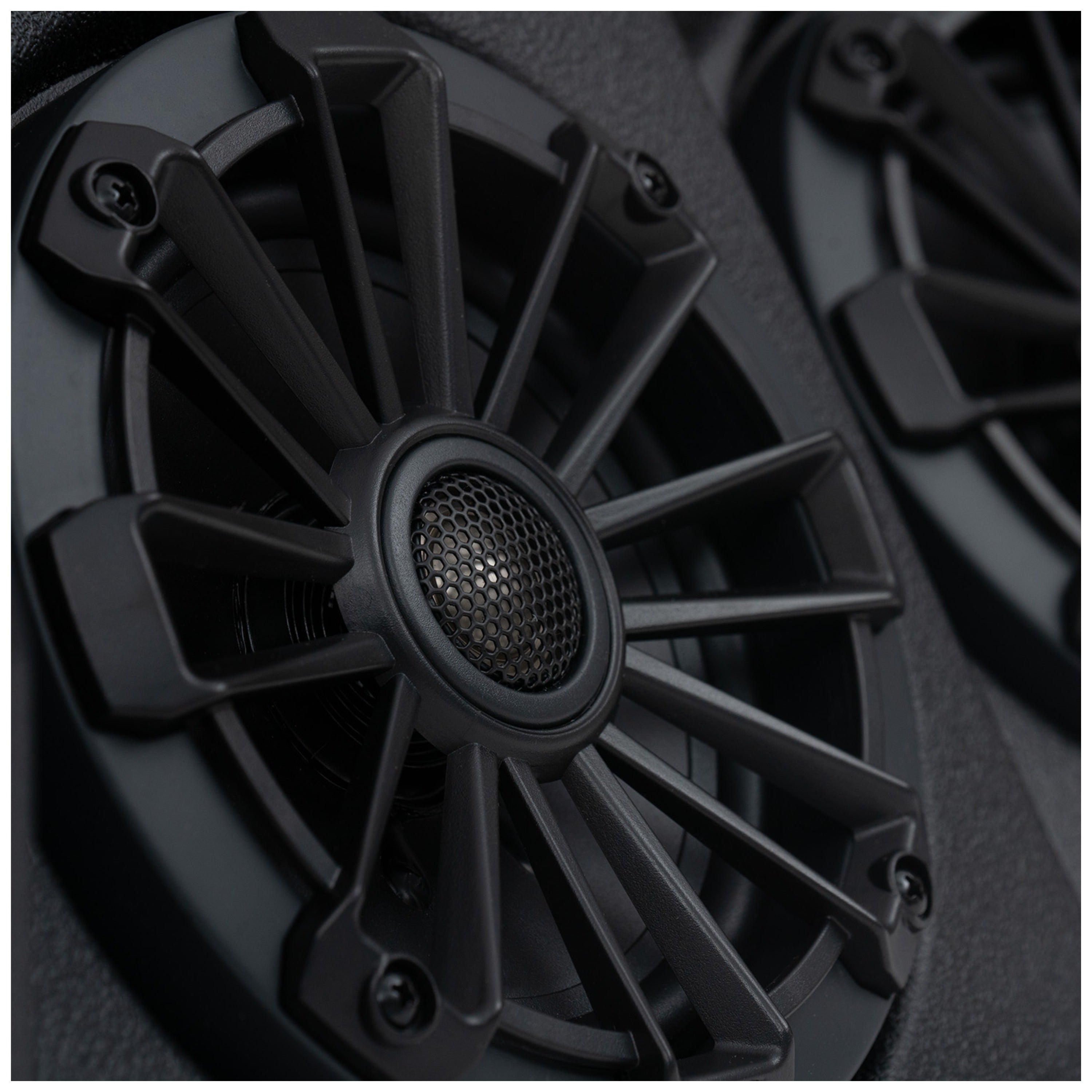 MB Quart MBQD-STG4A-1 Can-Am Defender - Stage 4 Visor Audio System four speakers, 320-watt four channel amplifier