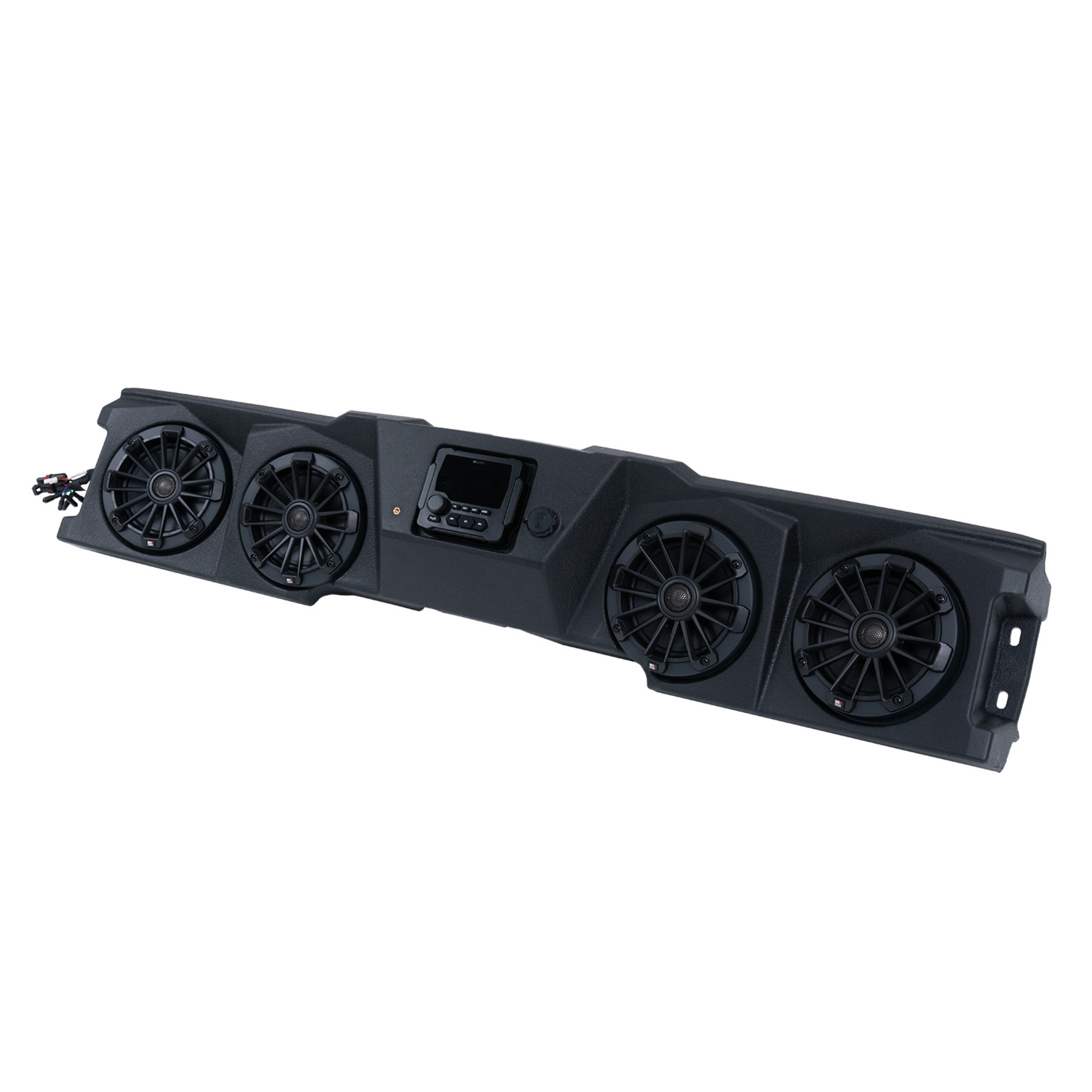 MB Quart MBQD-STG4A-1 Can-Am Defender - Stage 4 Visor Audio System four speakers, 320-watt four channel amplifier