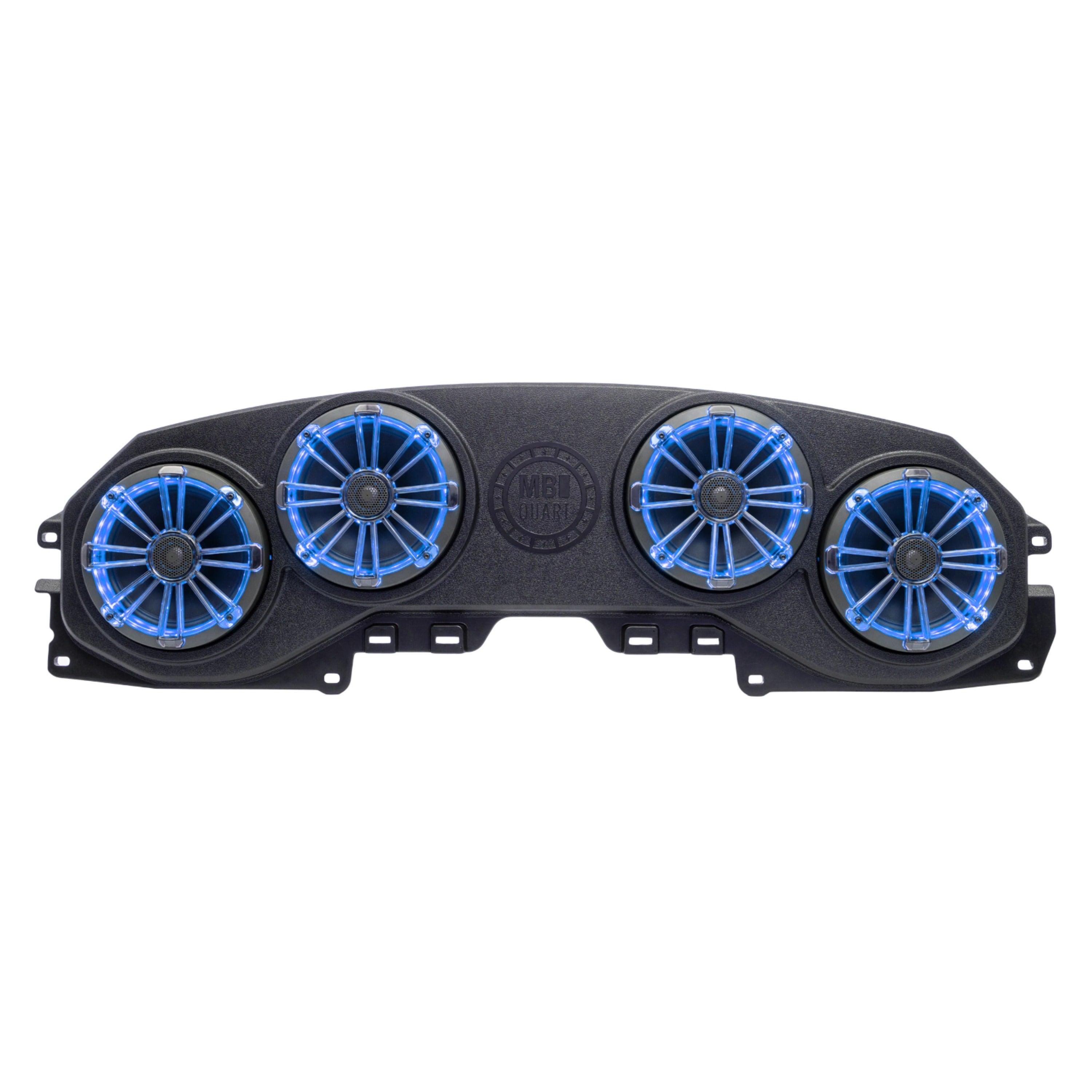 MB Quart MBQJ-48CRGB Jeep¨ Wrangler (JL) / Gladiator (JT) Tuned Rear Soundbar with 8 Inch Coaxial Speakers, Enclosure, and RGB LED Lighting